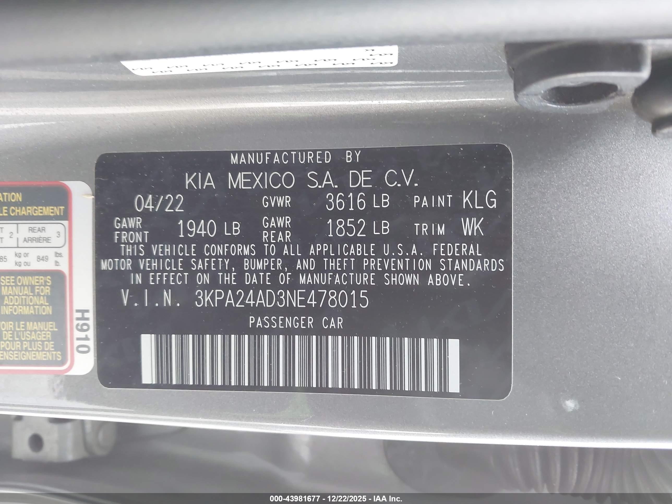 KIA RIO image 9