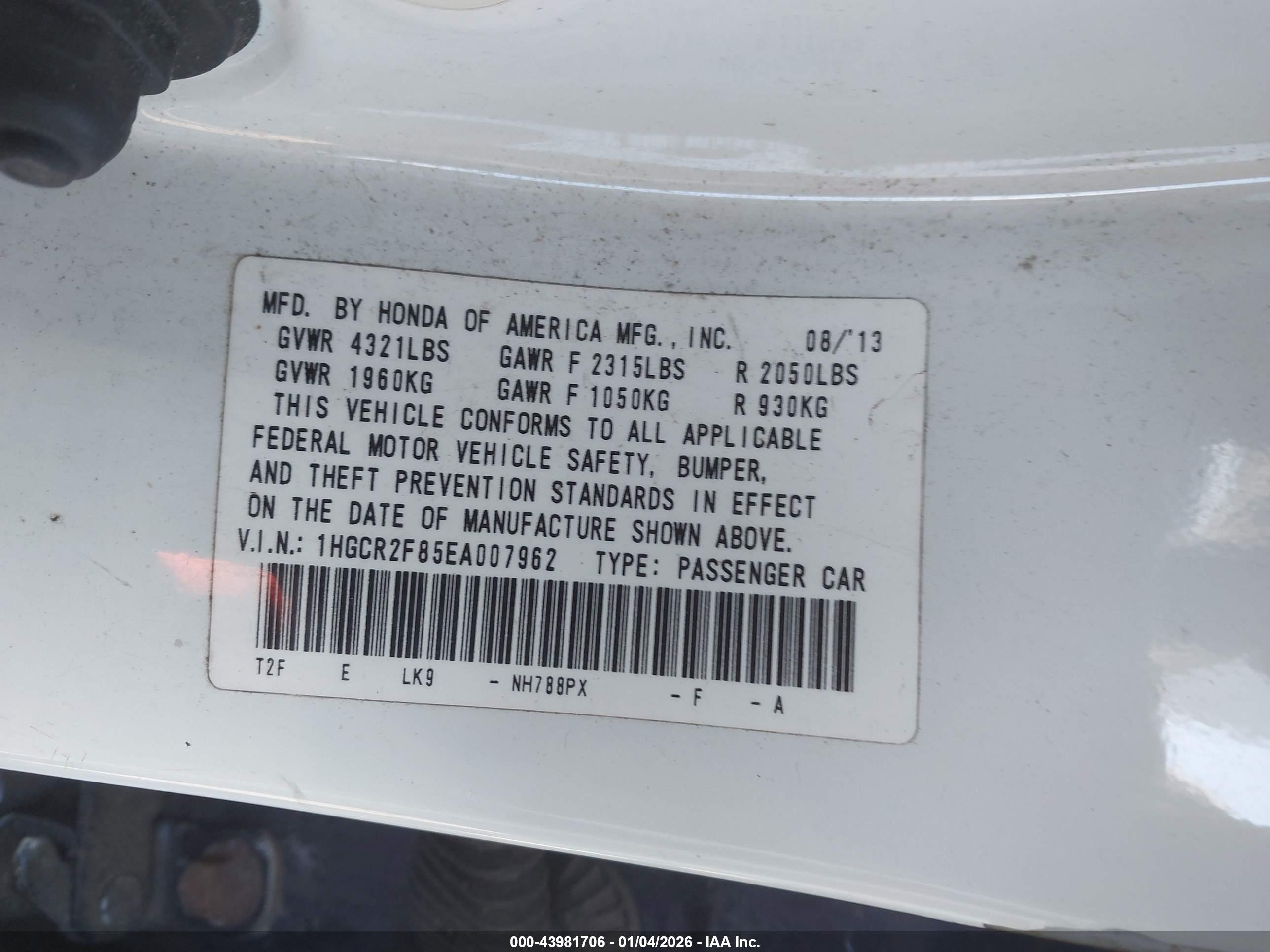 HONDA ACCORD image 9