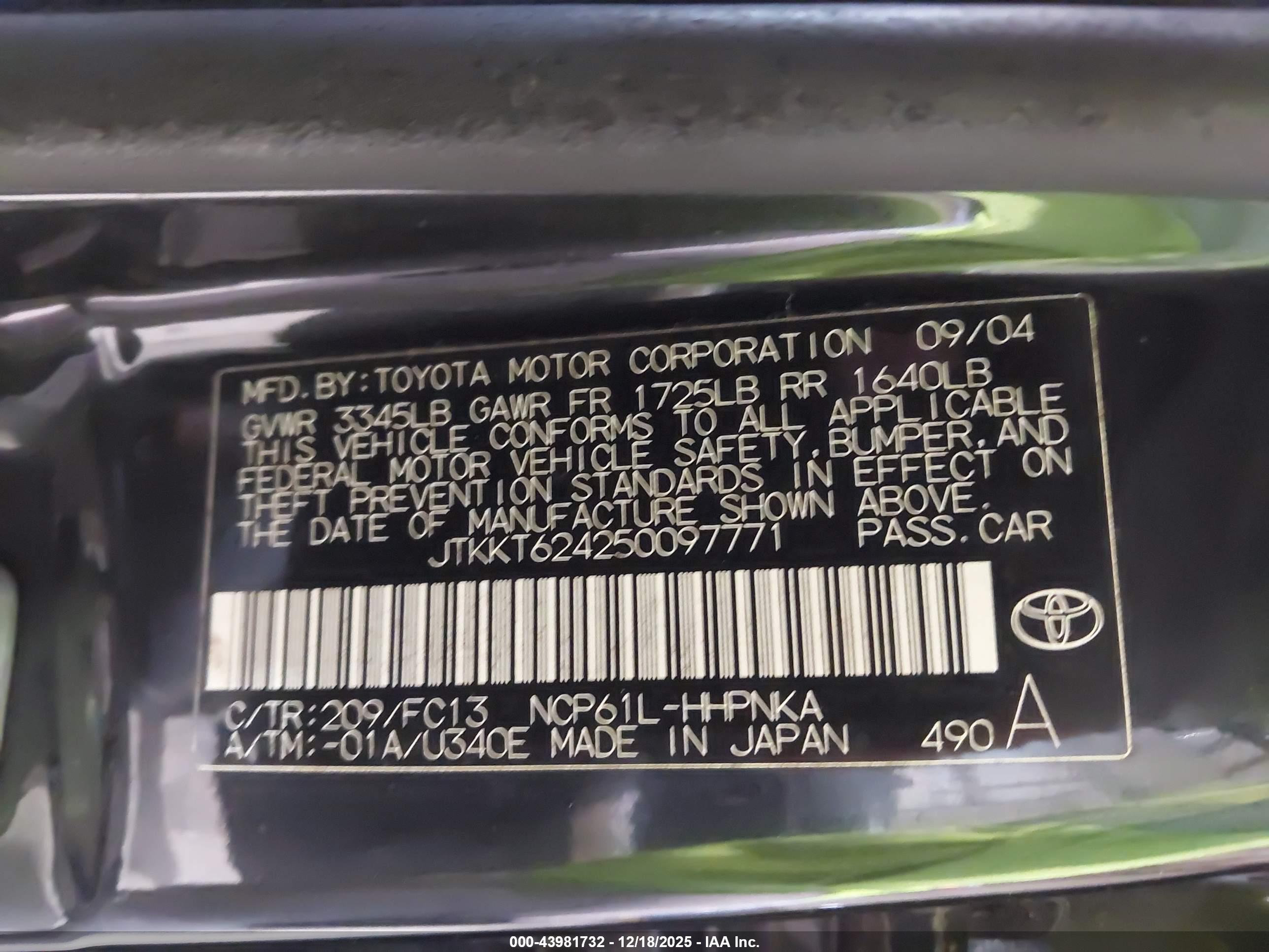 SCION XA image 9