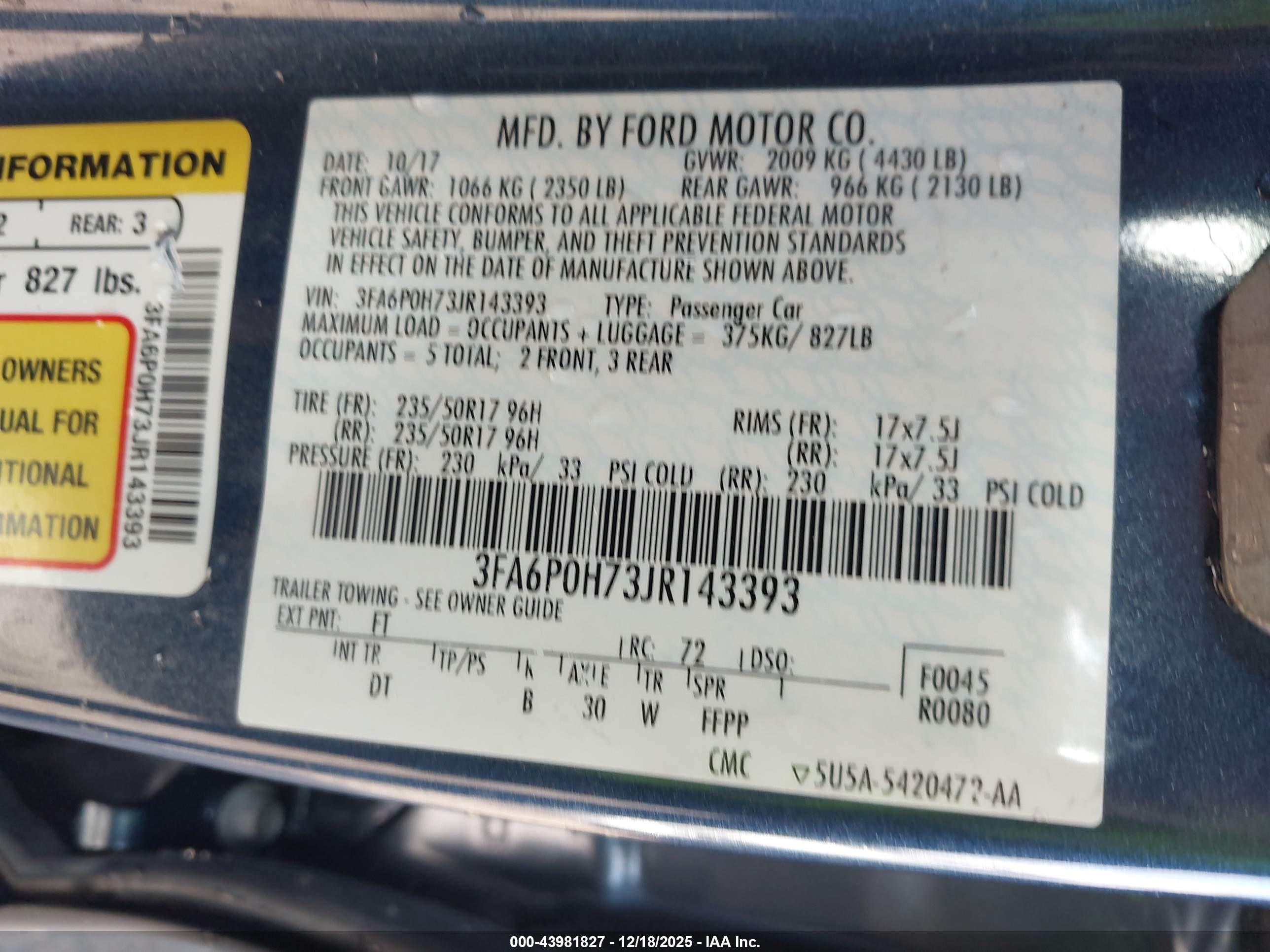 FORD FUSION image 9