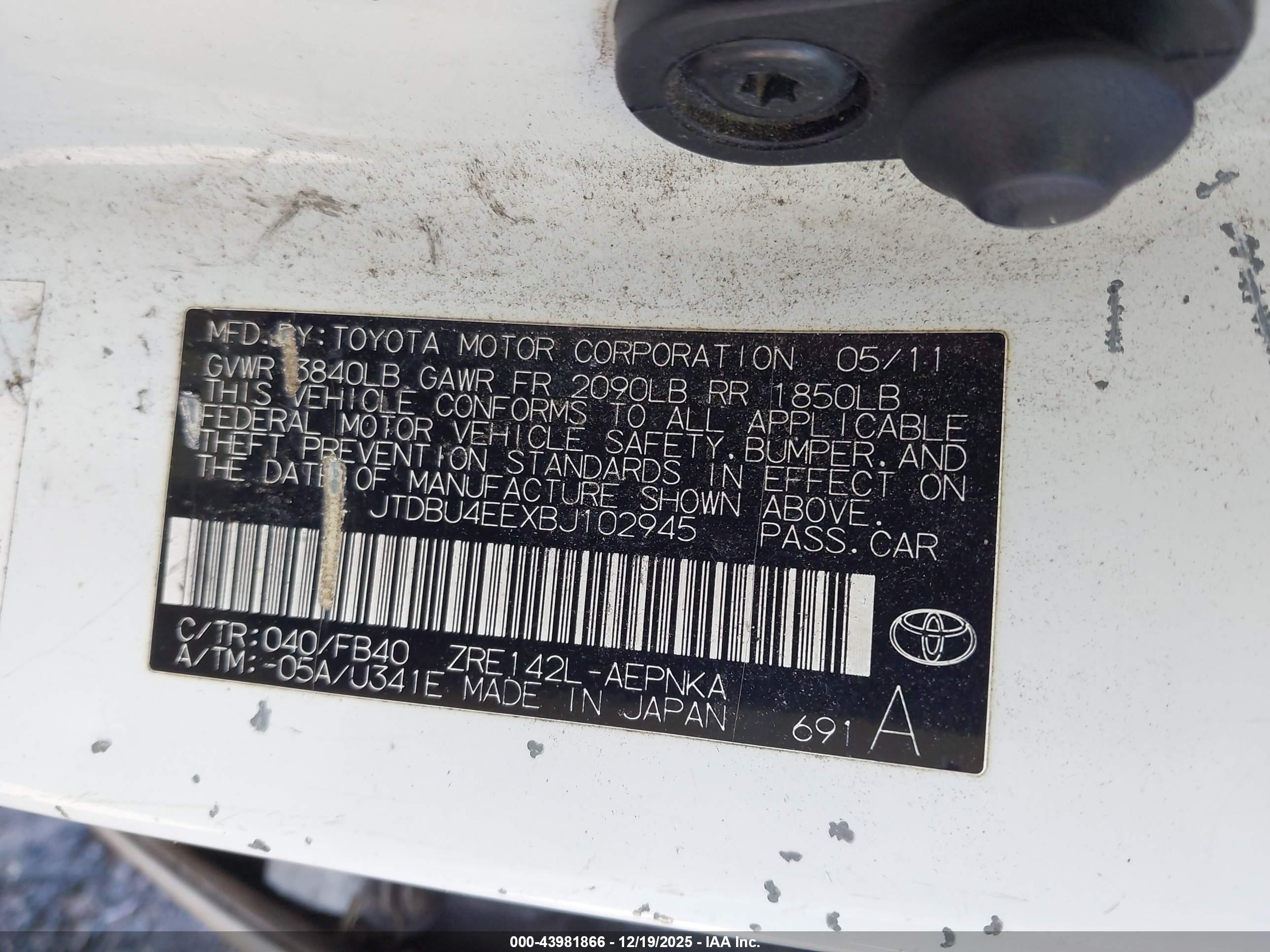 TOYOTA COROLLA image 9