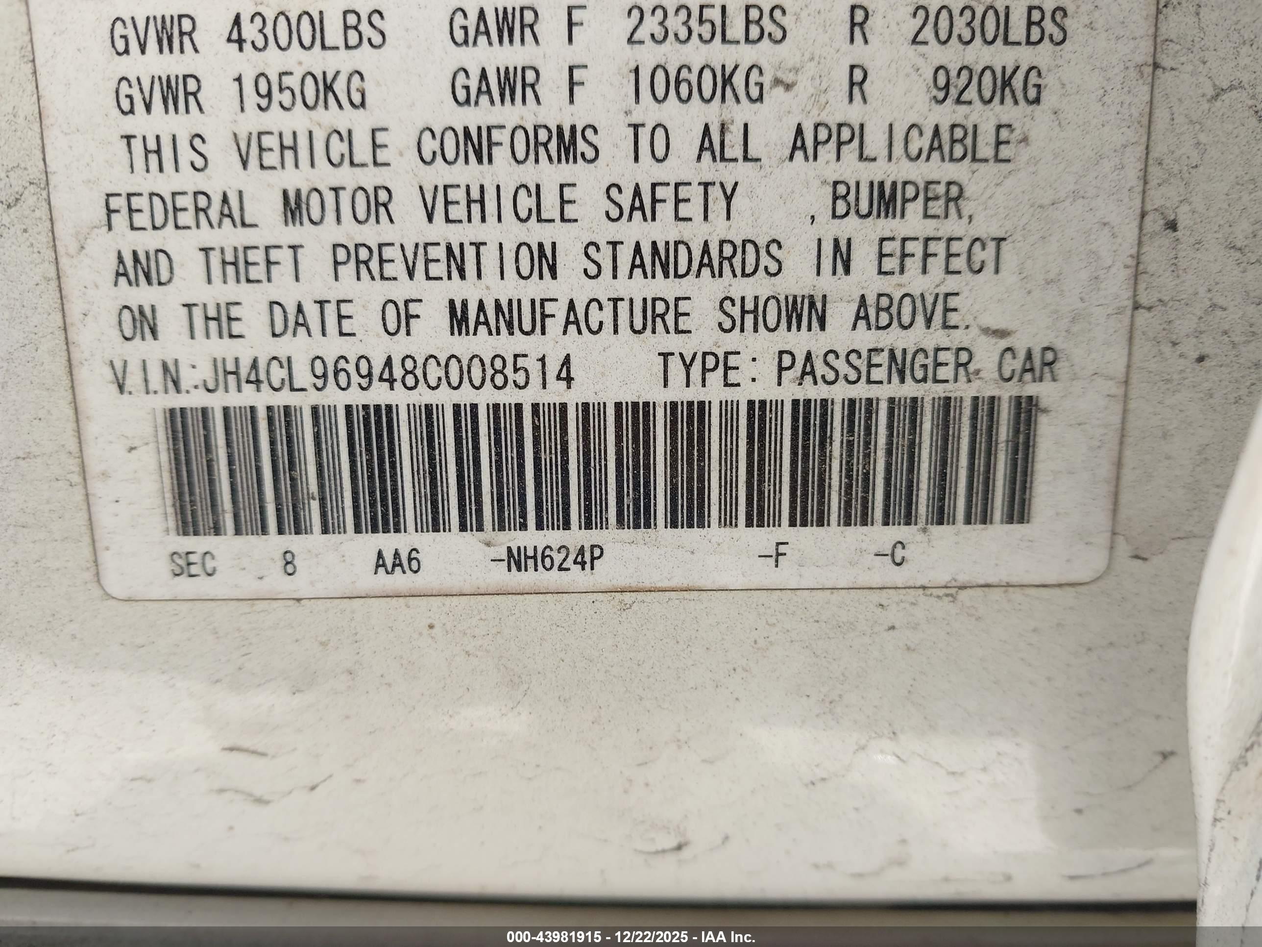 ACURA TSX image 9