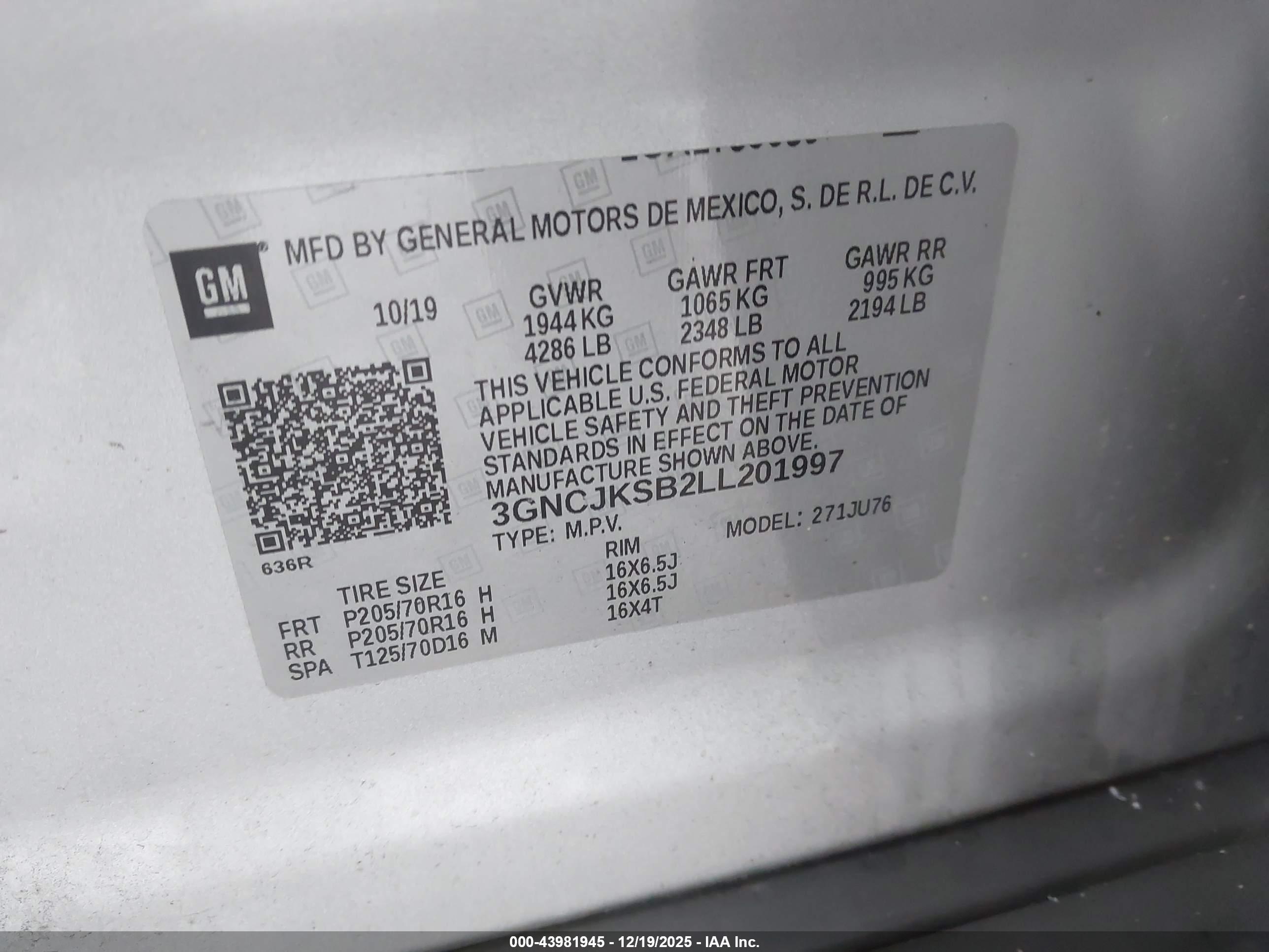 CHEVROLET TRAX image 9