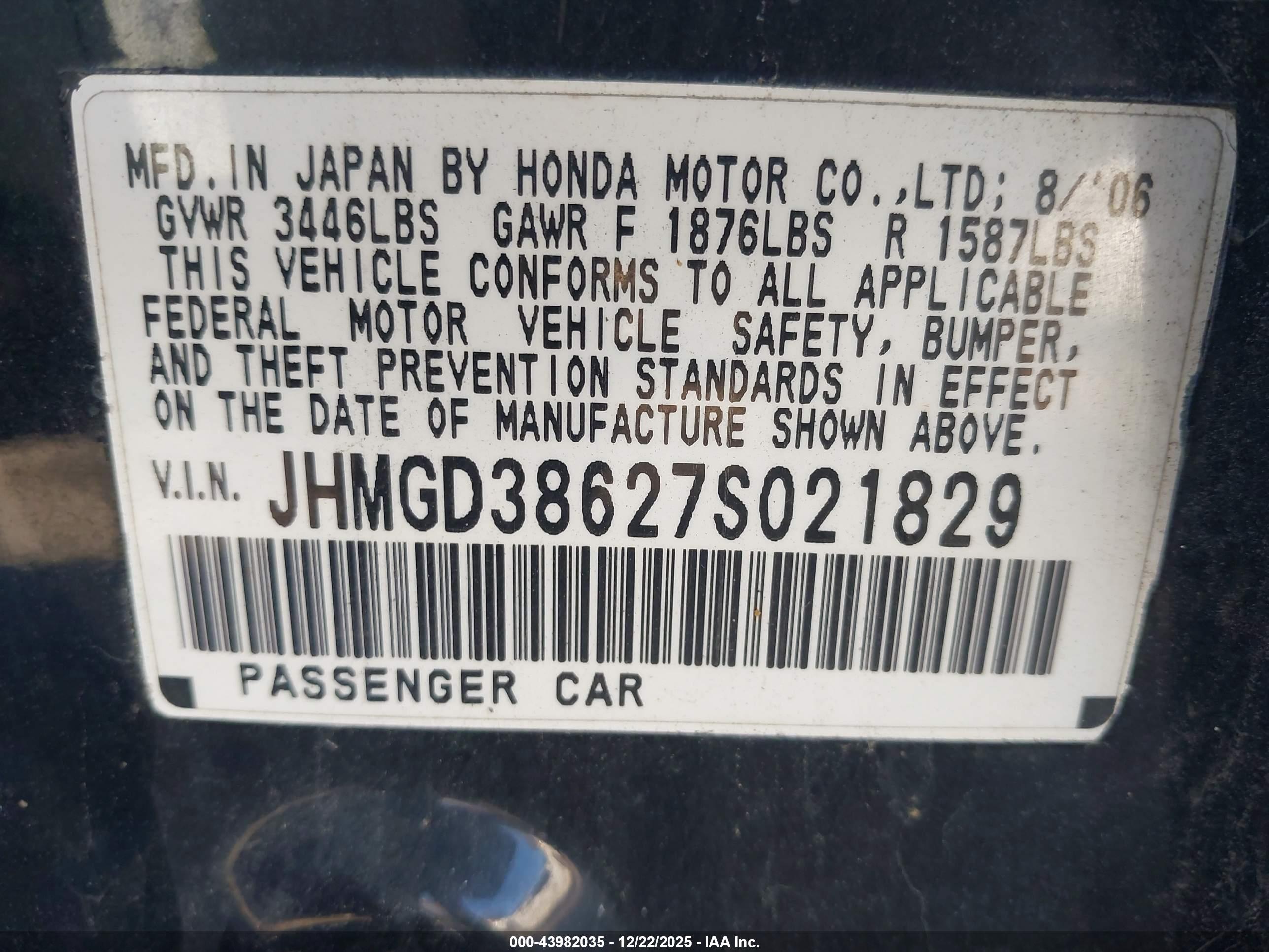 HONDA FIT image 9