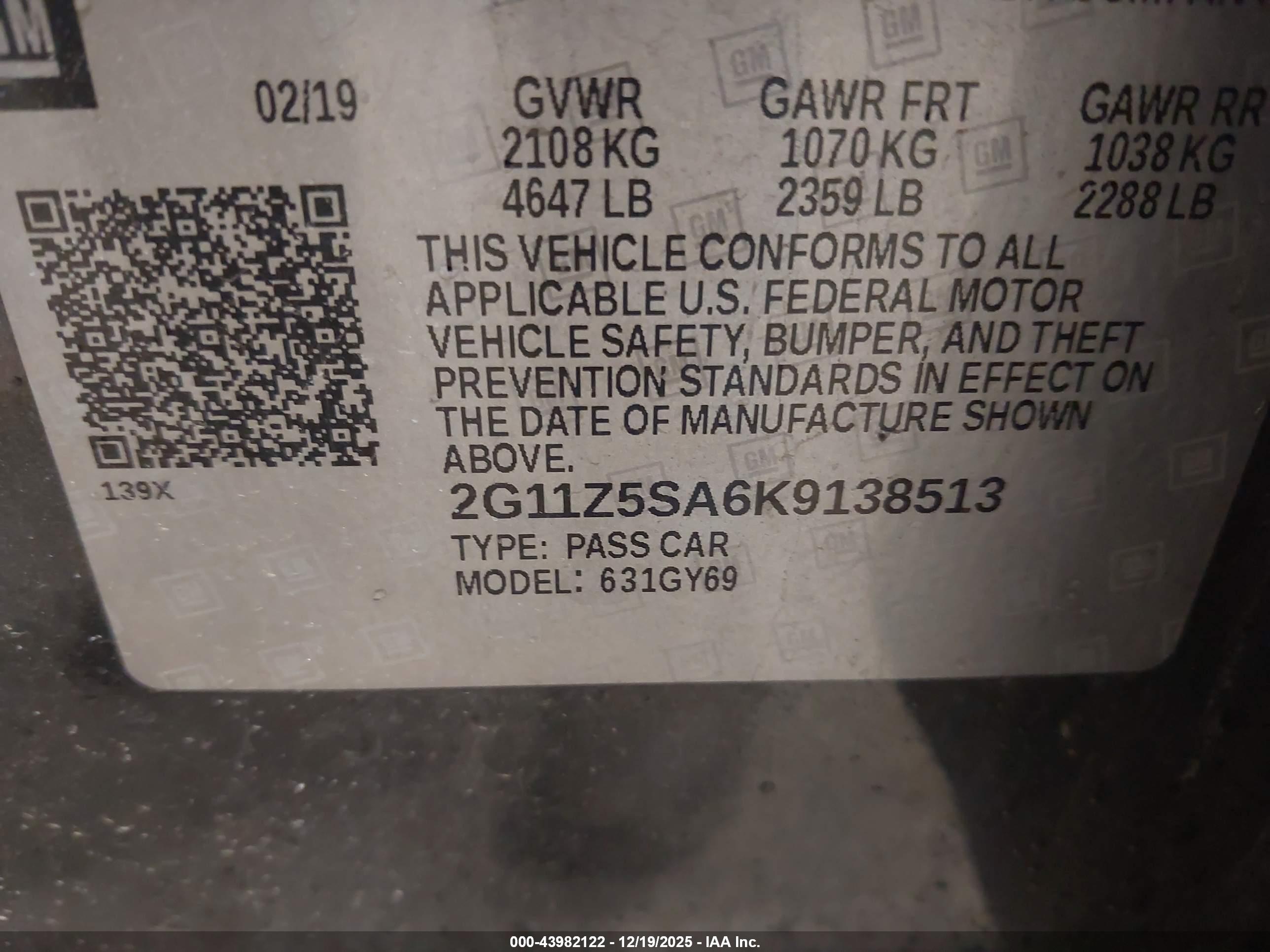 CHEVROLET IMPALA image 9