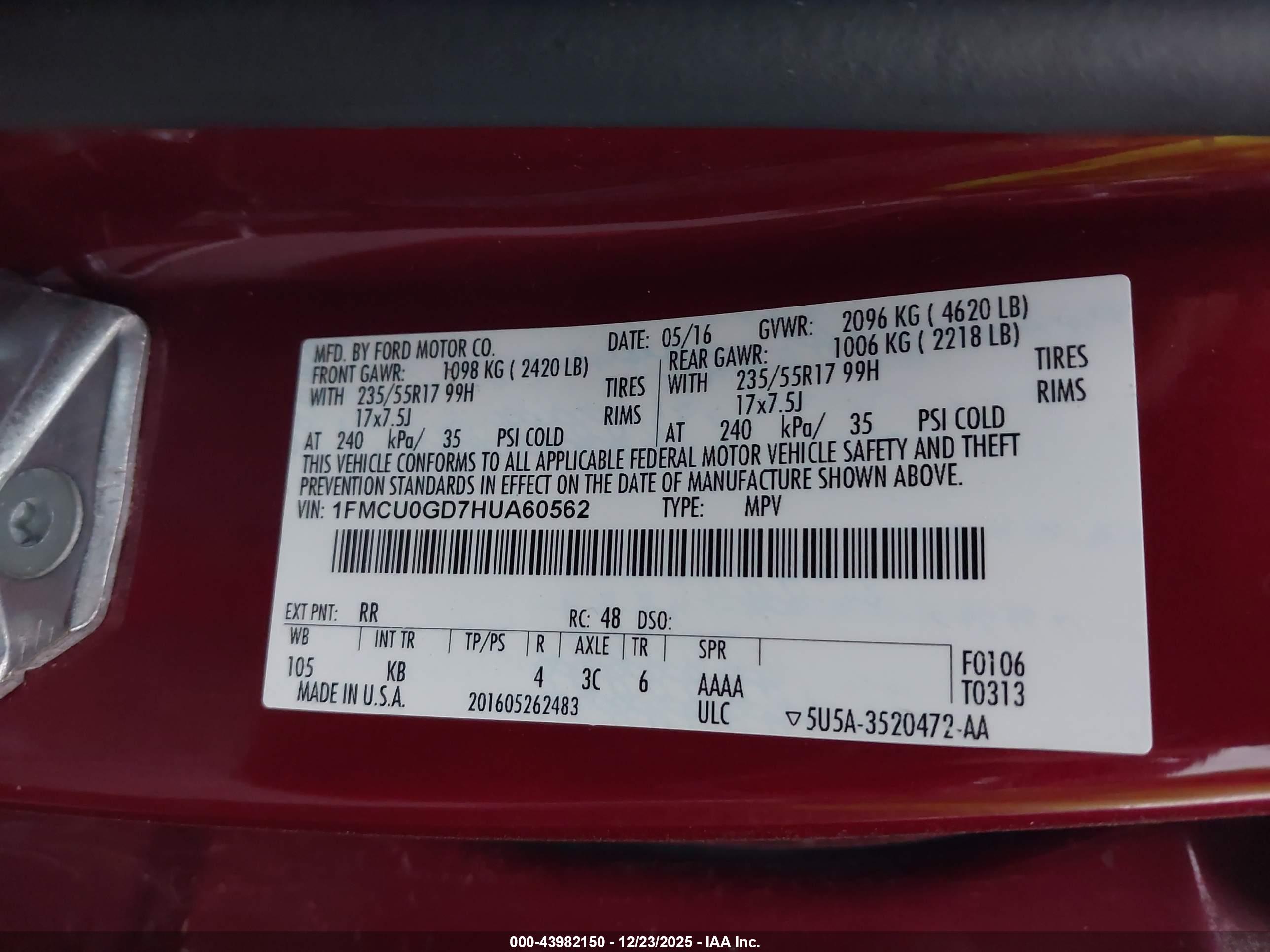 FORD ESCAPE image 9