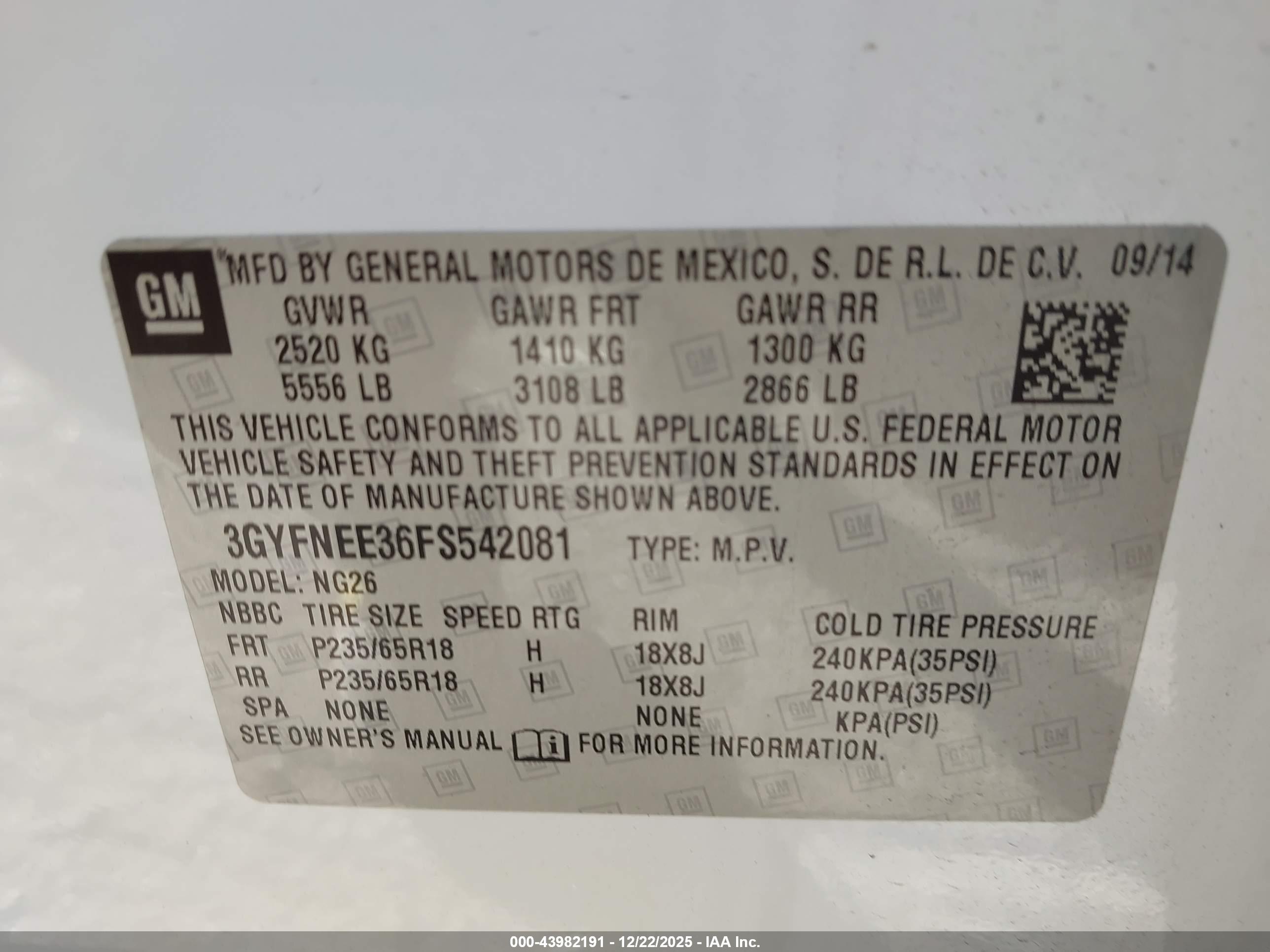 CADILLAC SRX image 9
