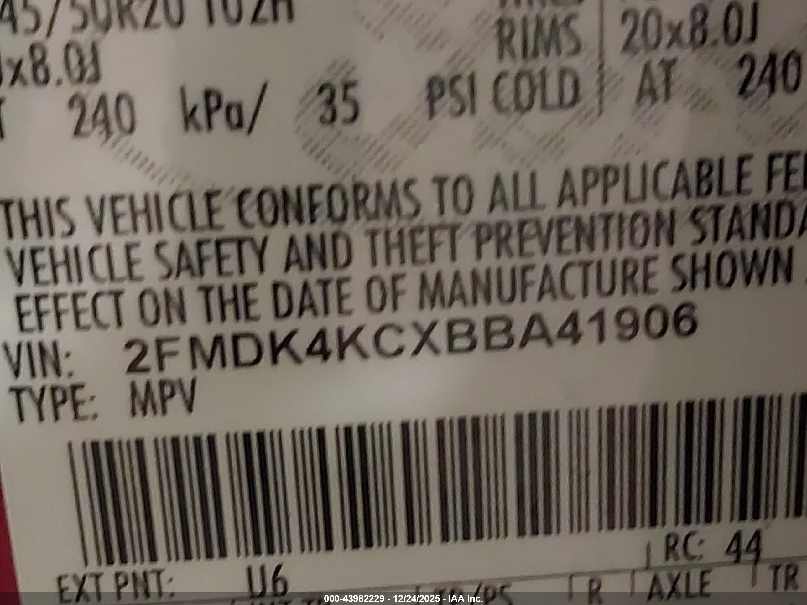 FORD EDGE image 9