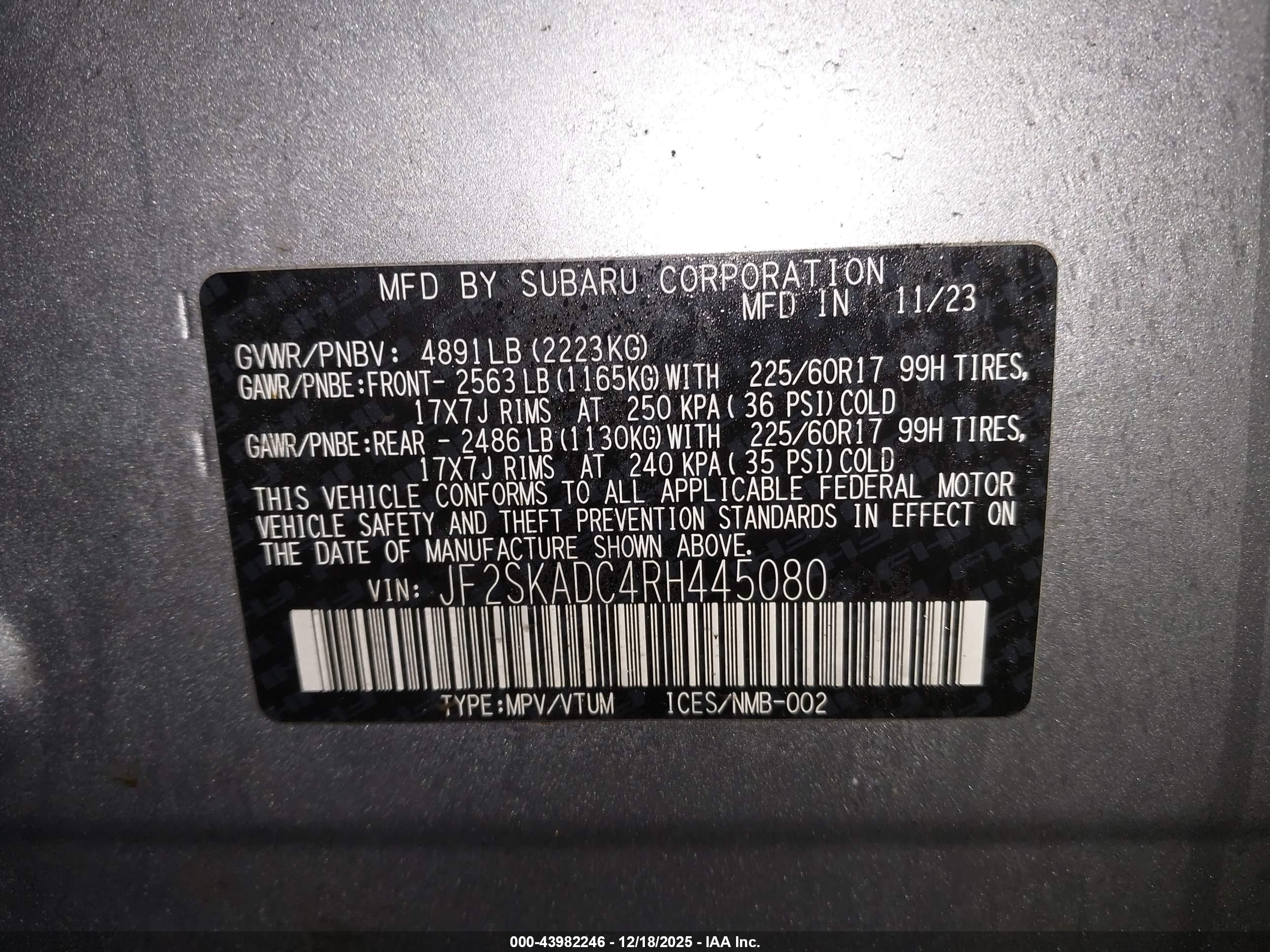 SUBARU FORESTER image 9