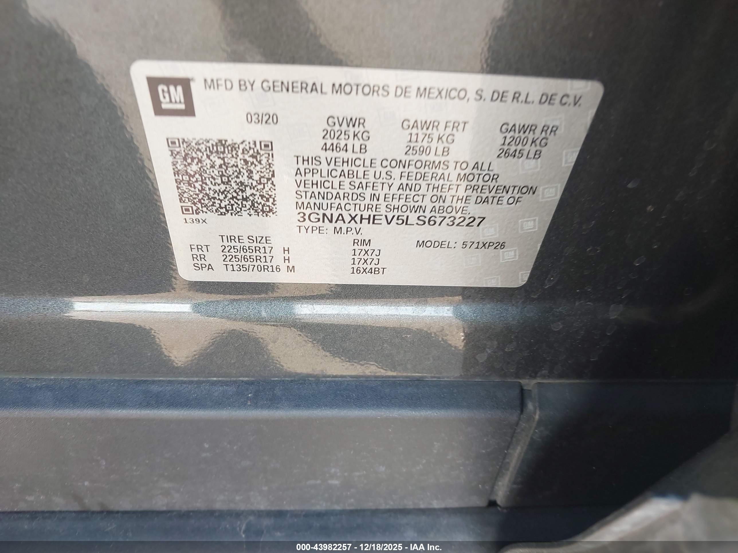 CHEVROLET EQUINOX image 9