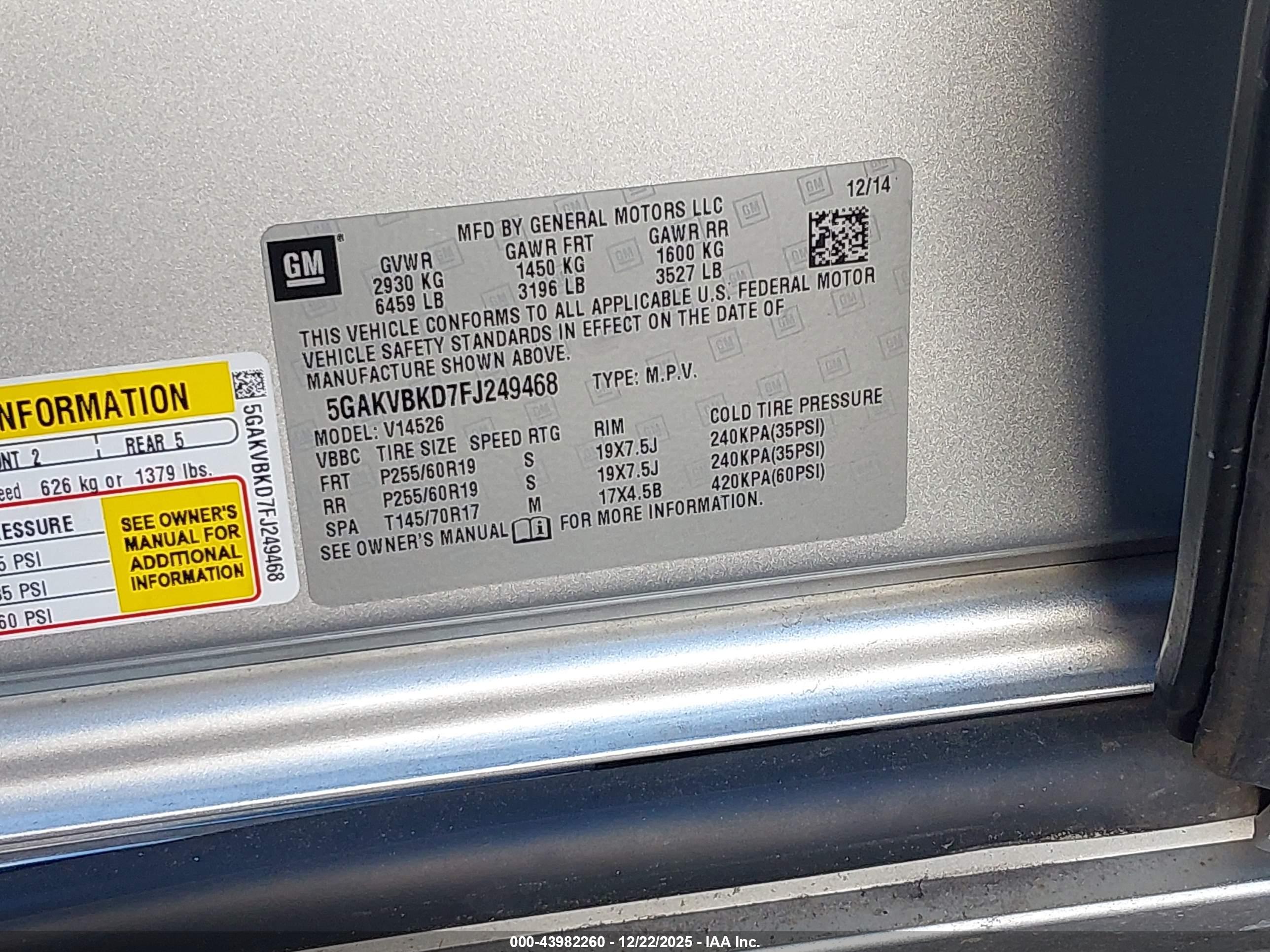 BUICK ENCLAVE image 9