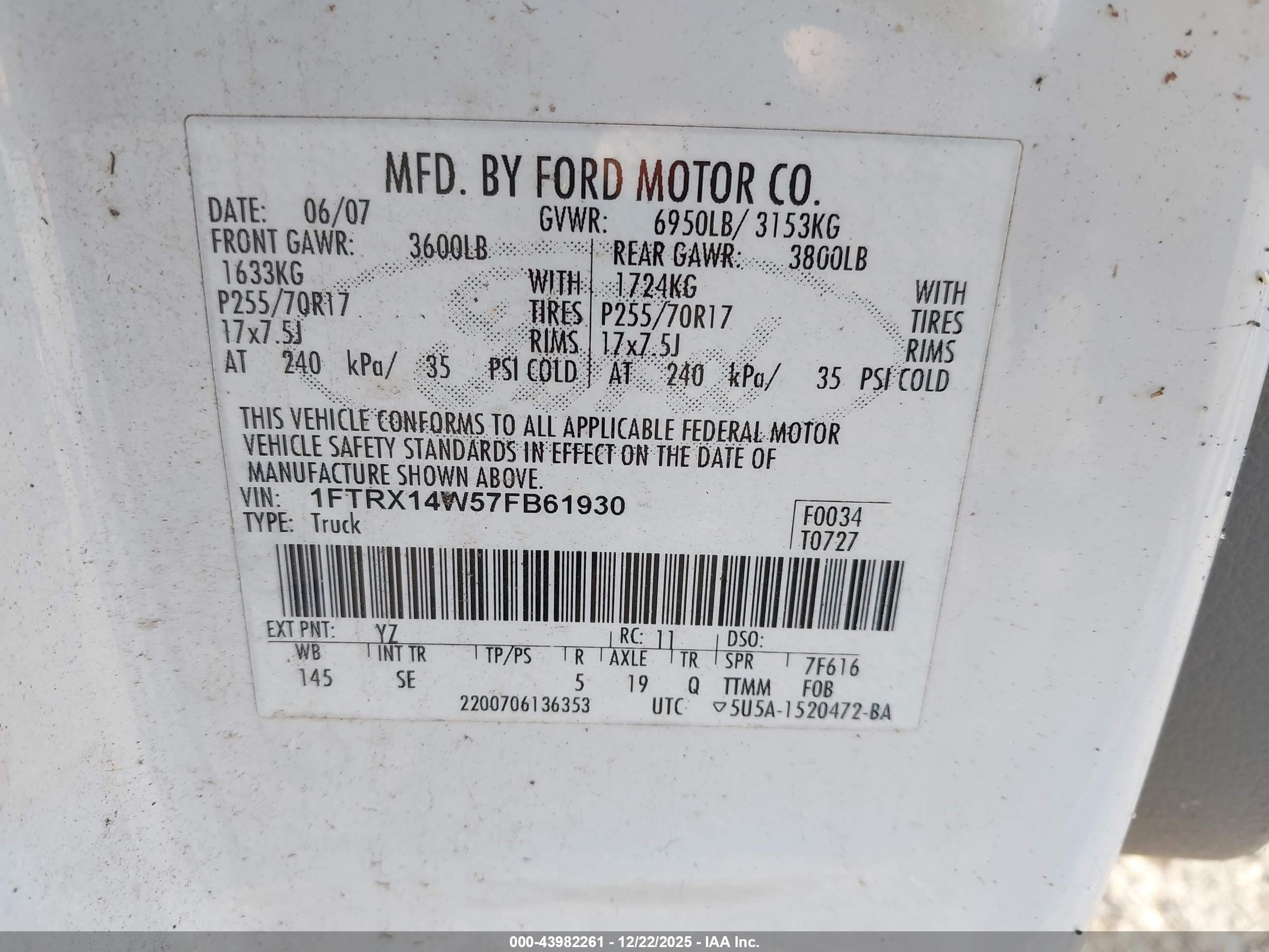 FORD F150 image 9