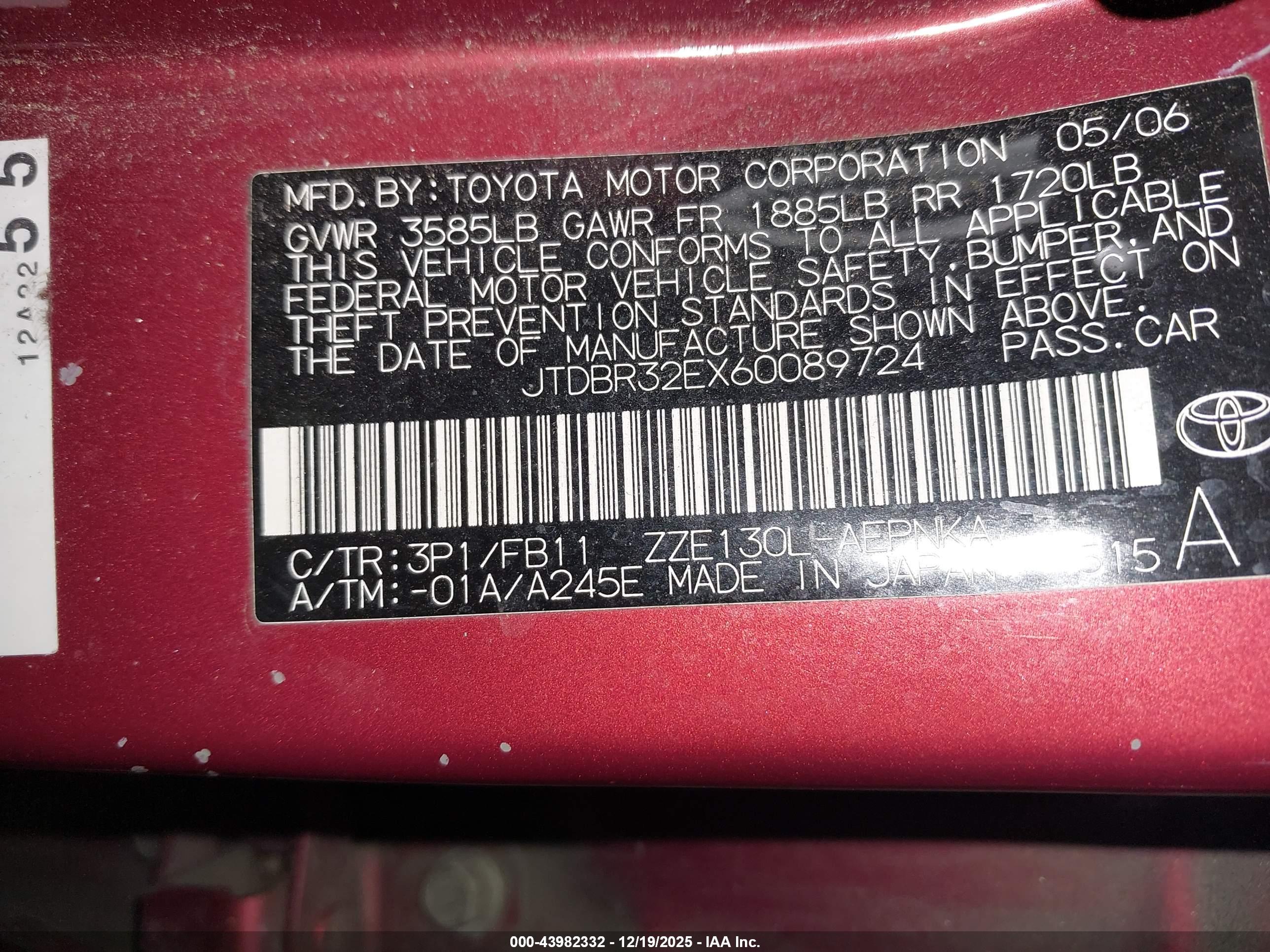 TOYOTA COROLLA image 9