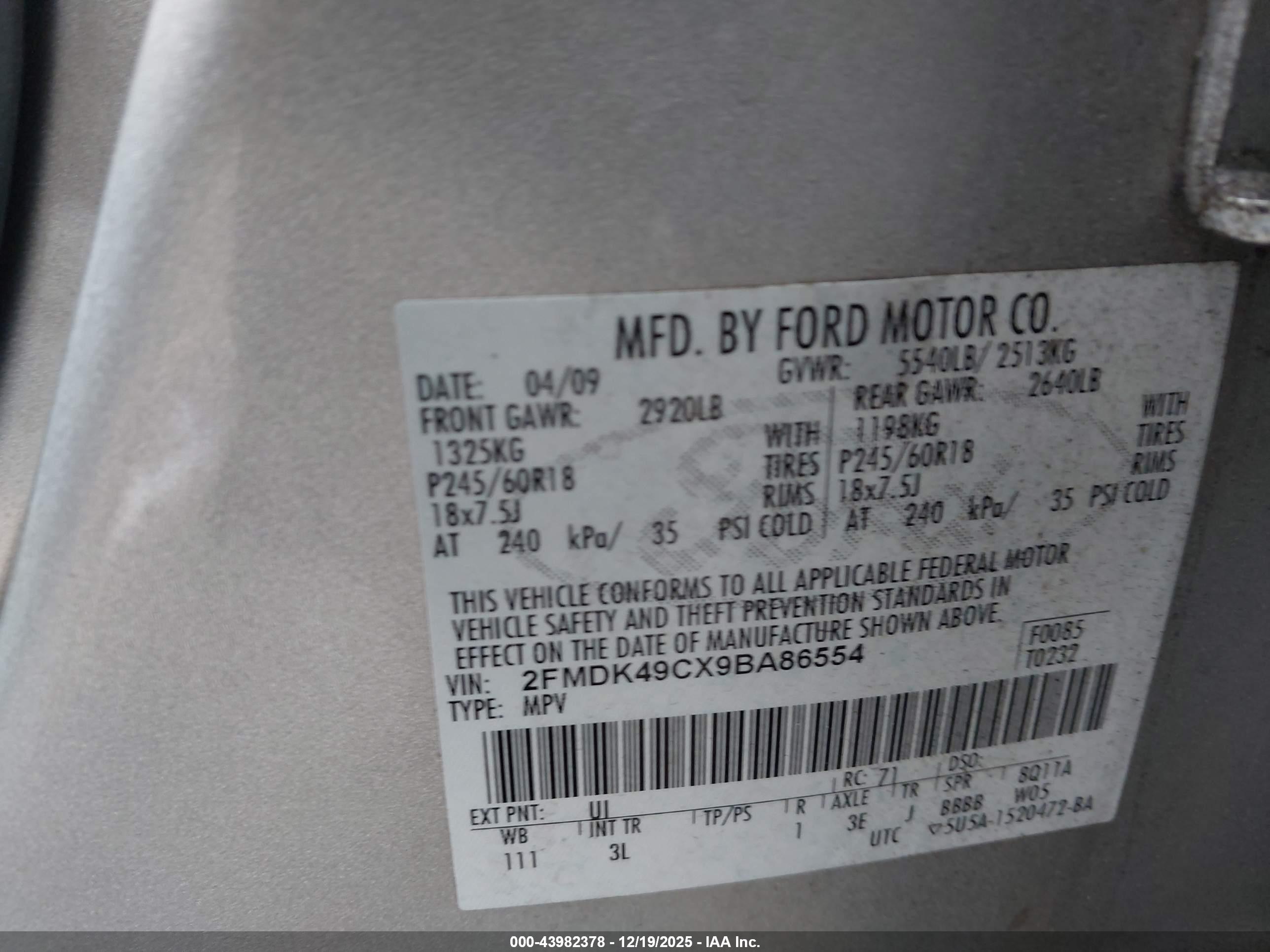 FORD EDGE image 9