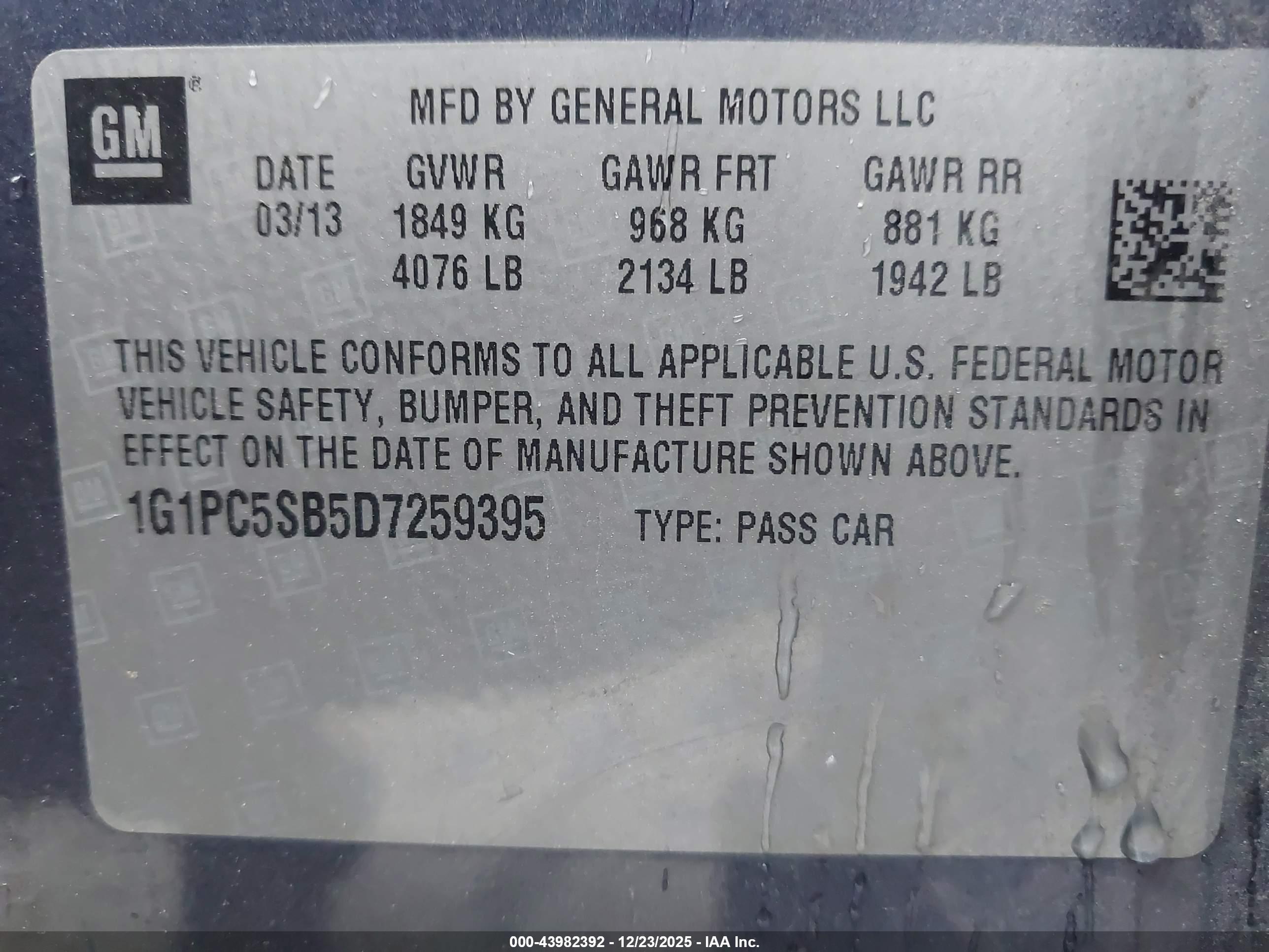 CHEVROLET CRUZE image 9