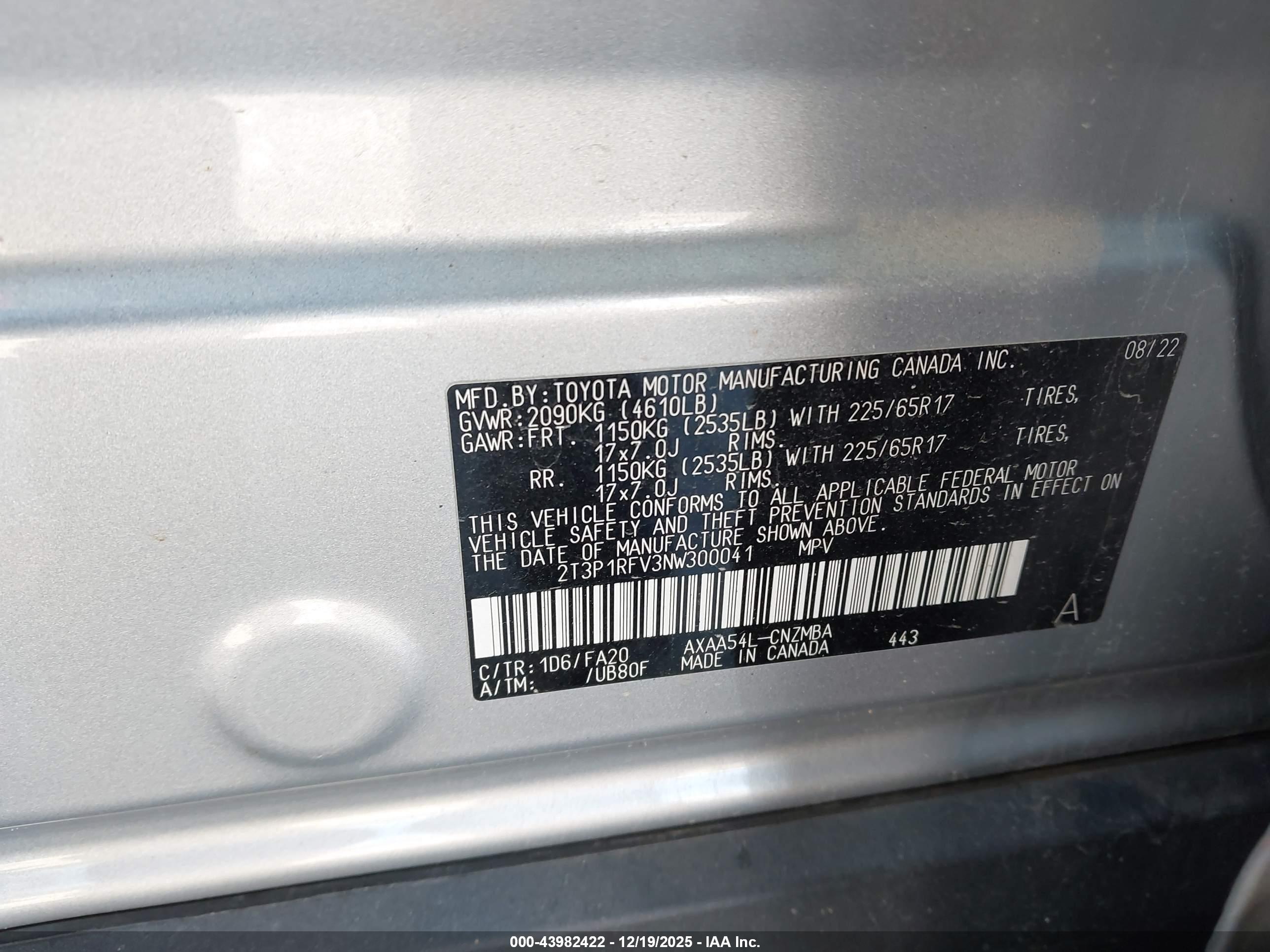 TOYOTA RAV4 image 9