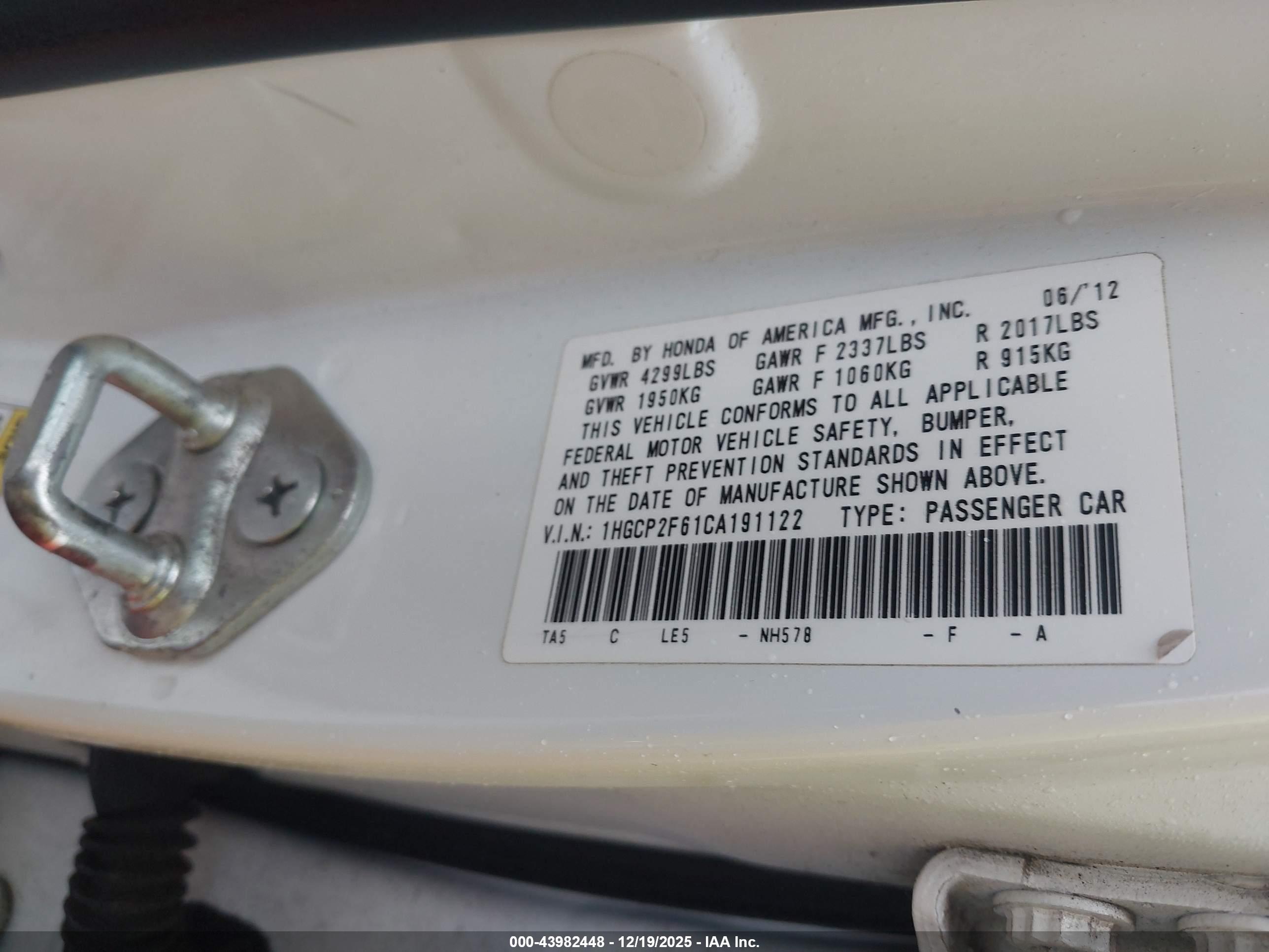 HONDA ACCORD image 9