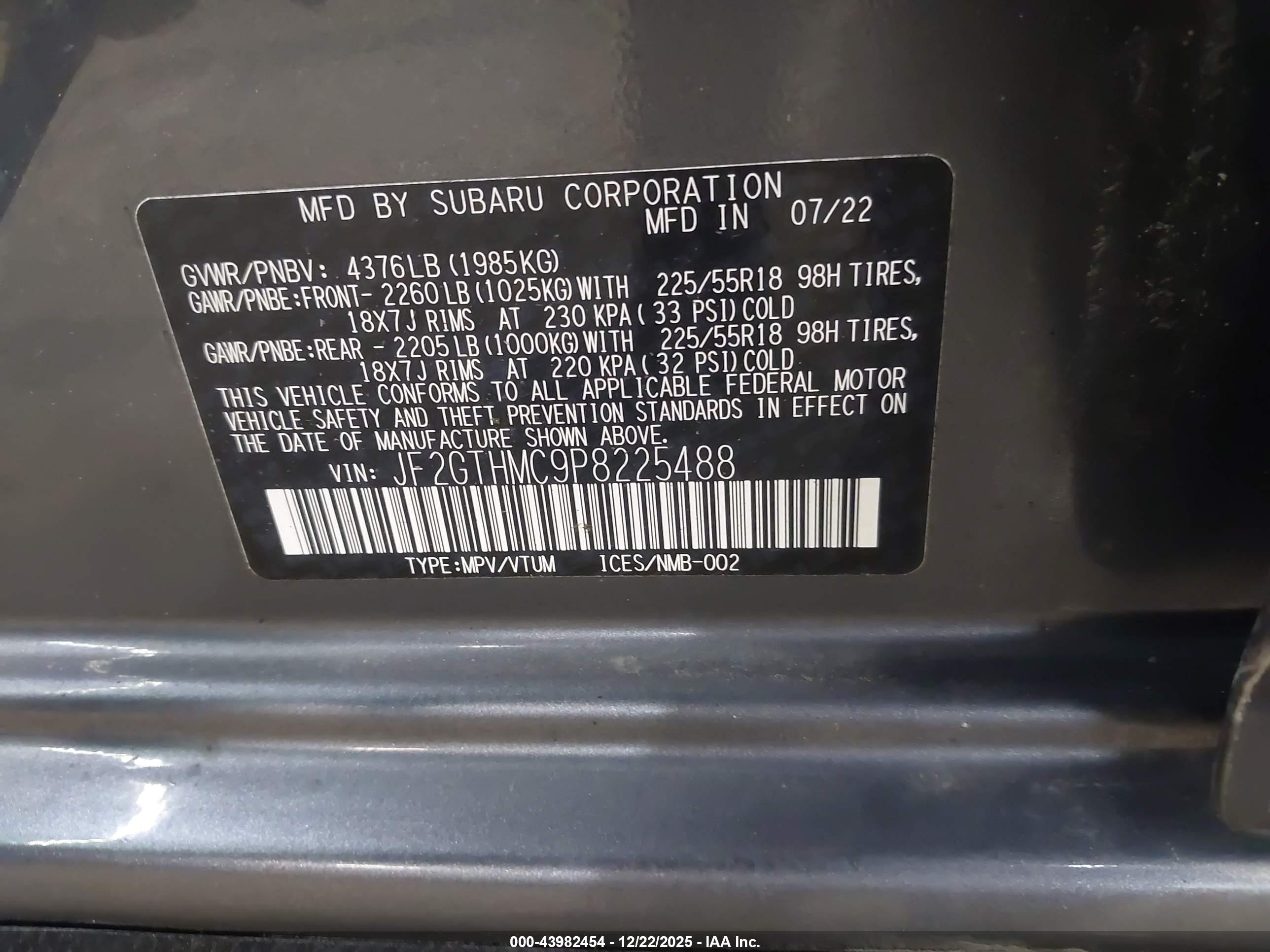 SUBARU CROSSTREK image 9