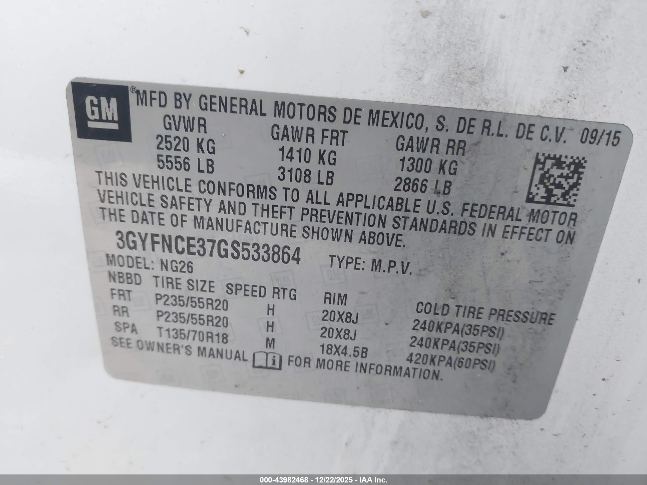 CADILLAC SRX image 9