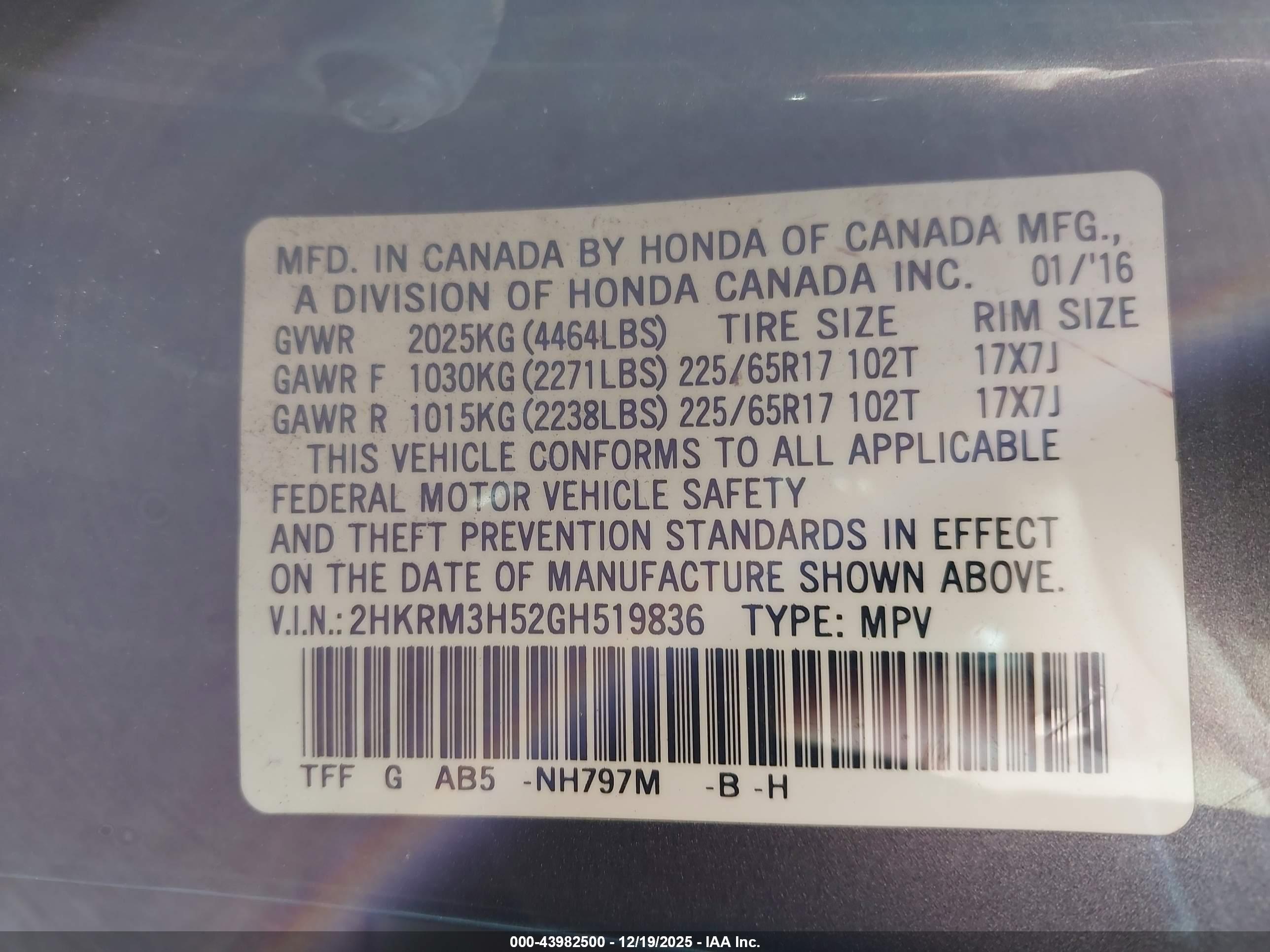 HONDA CR-V image 9