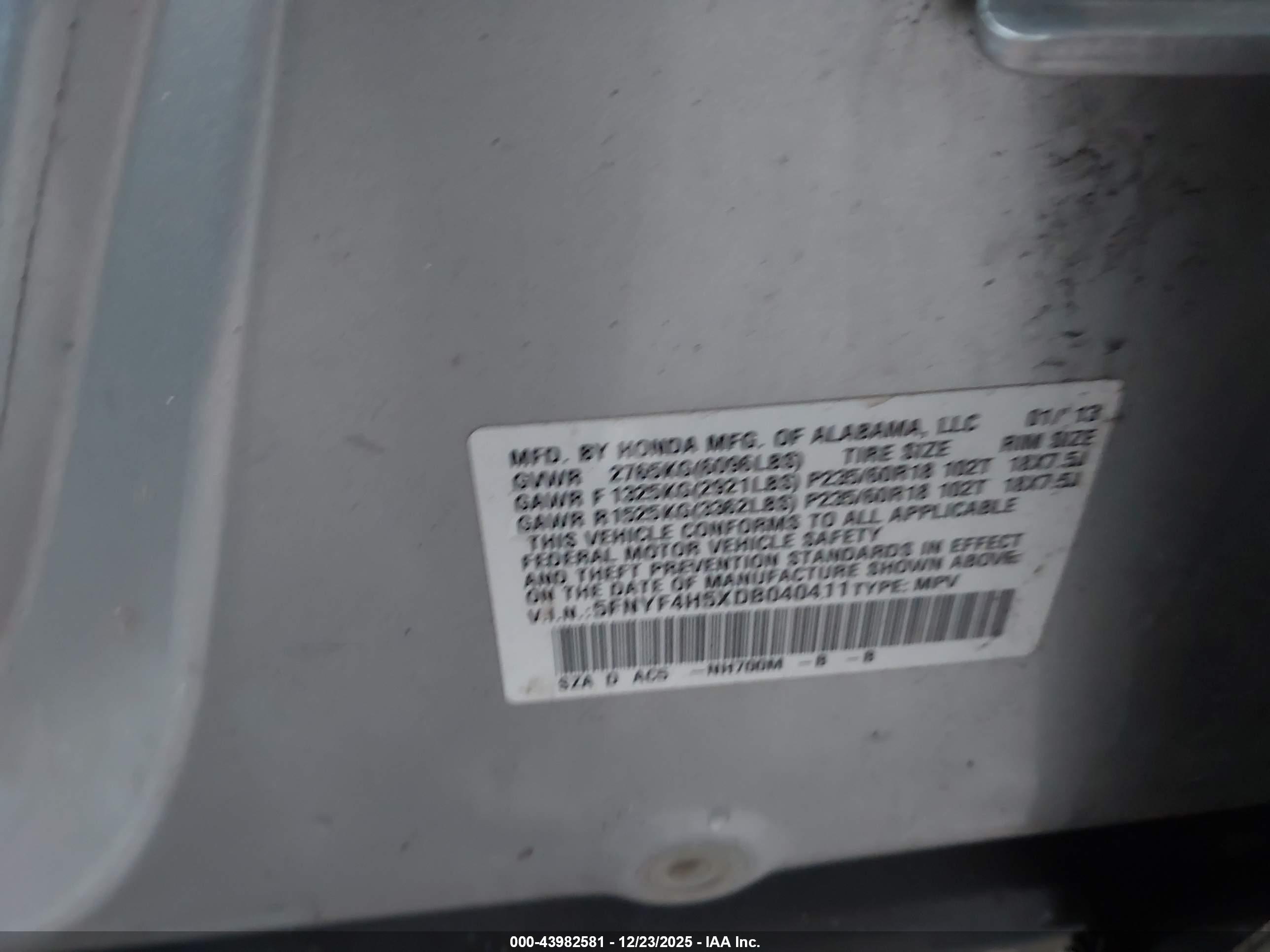 HONDA PILOT image 9