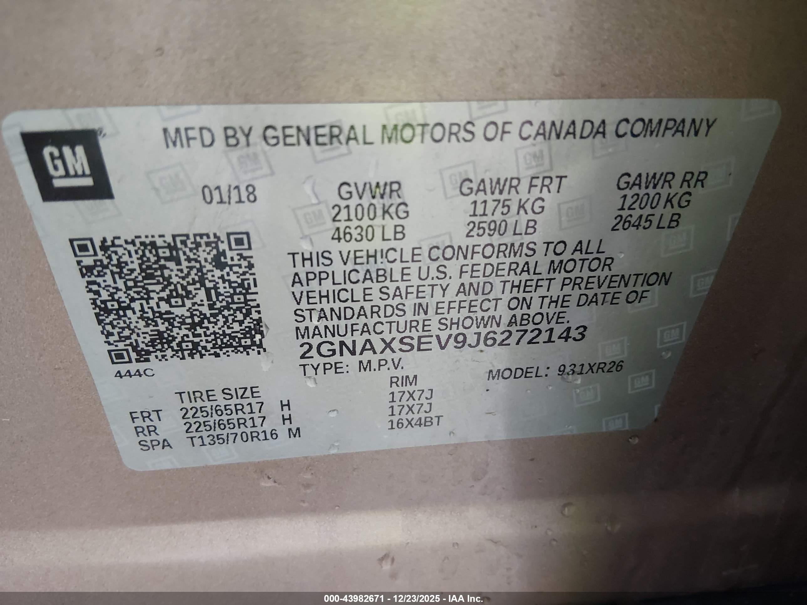 CHEVROLET EQUINOX image 9