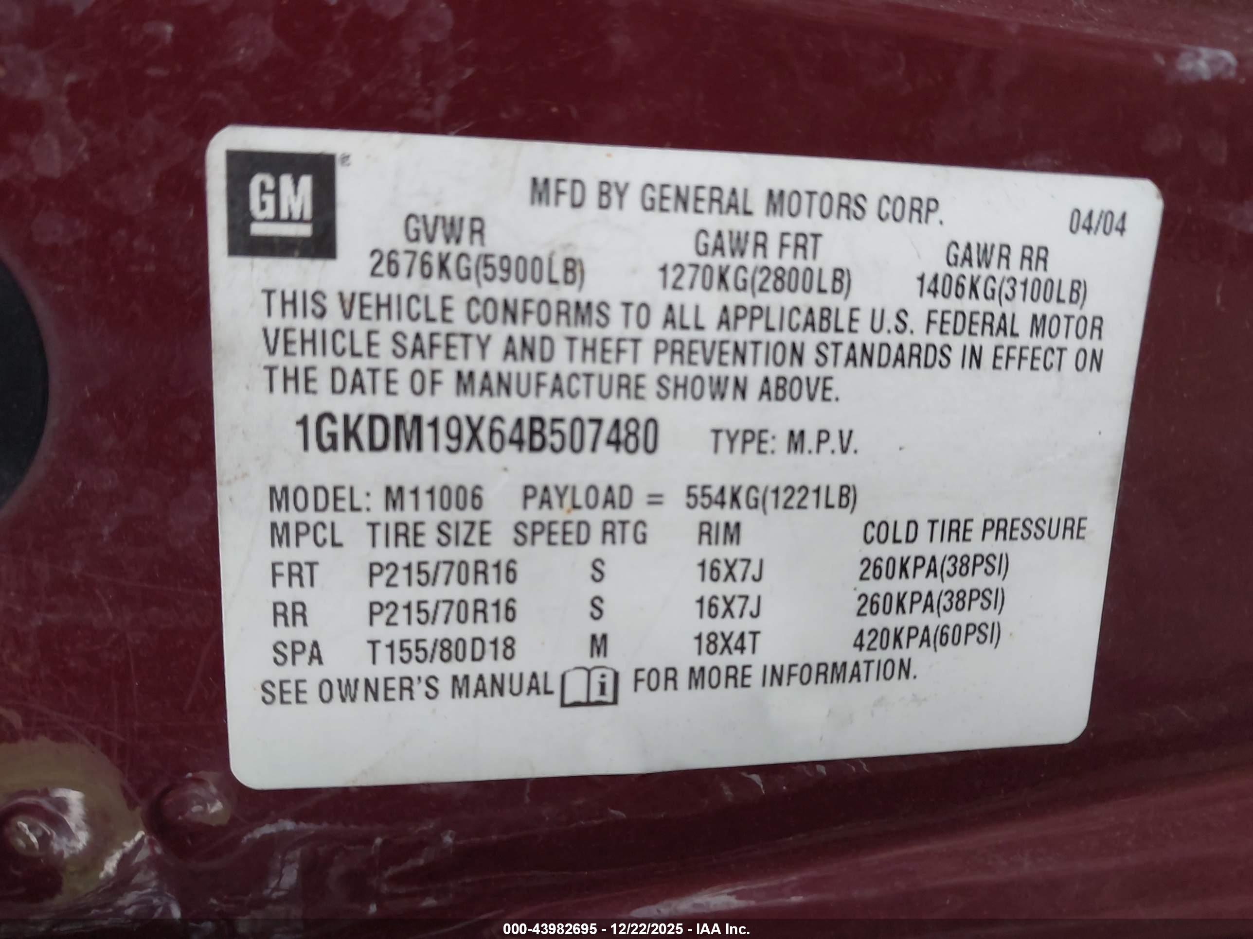 GMC SAFARI image 9