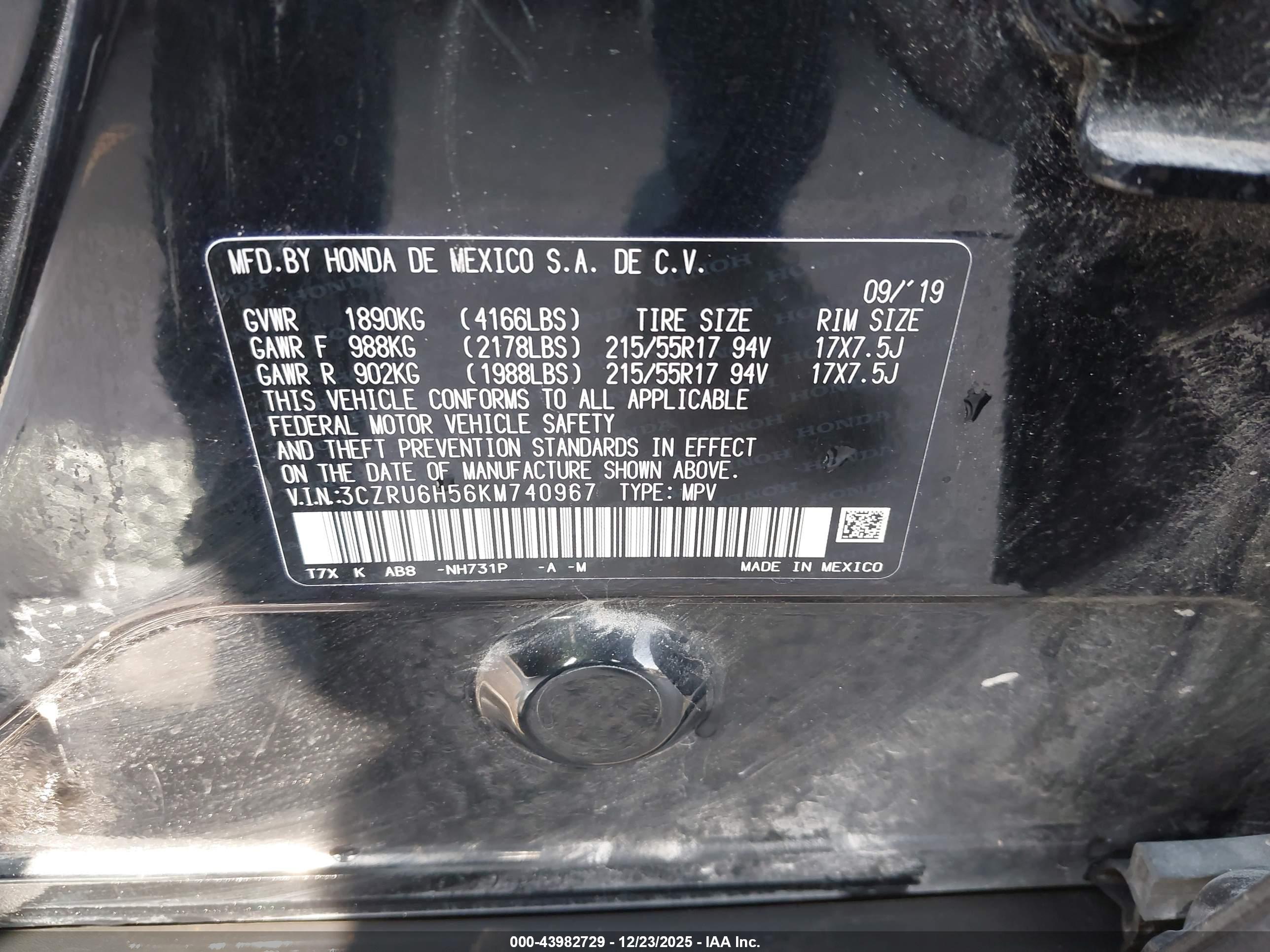 HONDA HR-V image 9