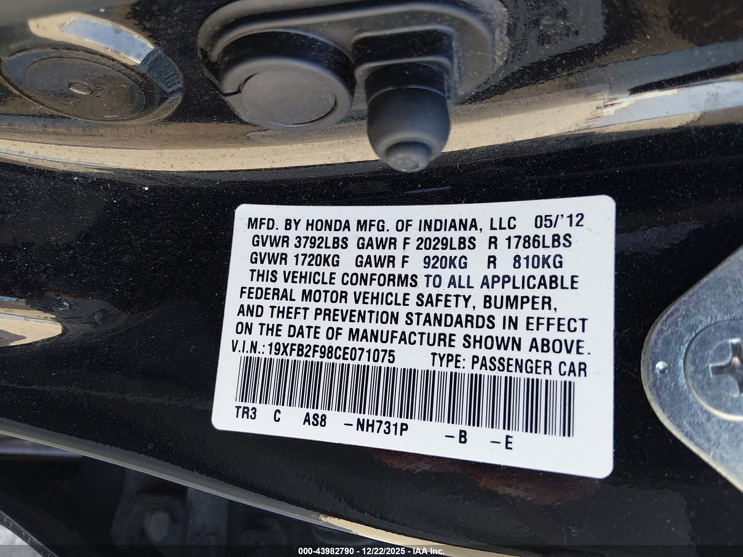 HONDA CIVIC image 9