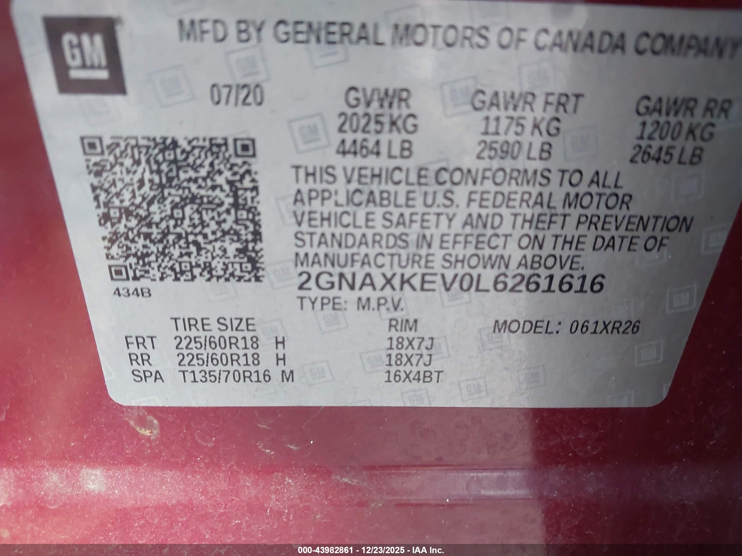 CHEVROLET EQUINOX image 9