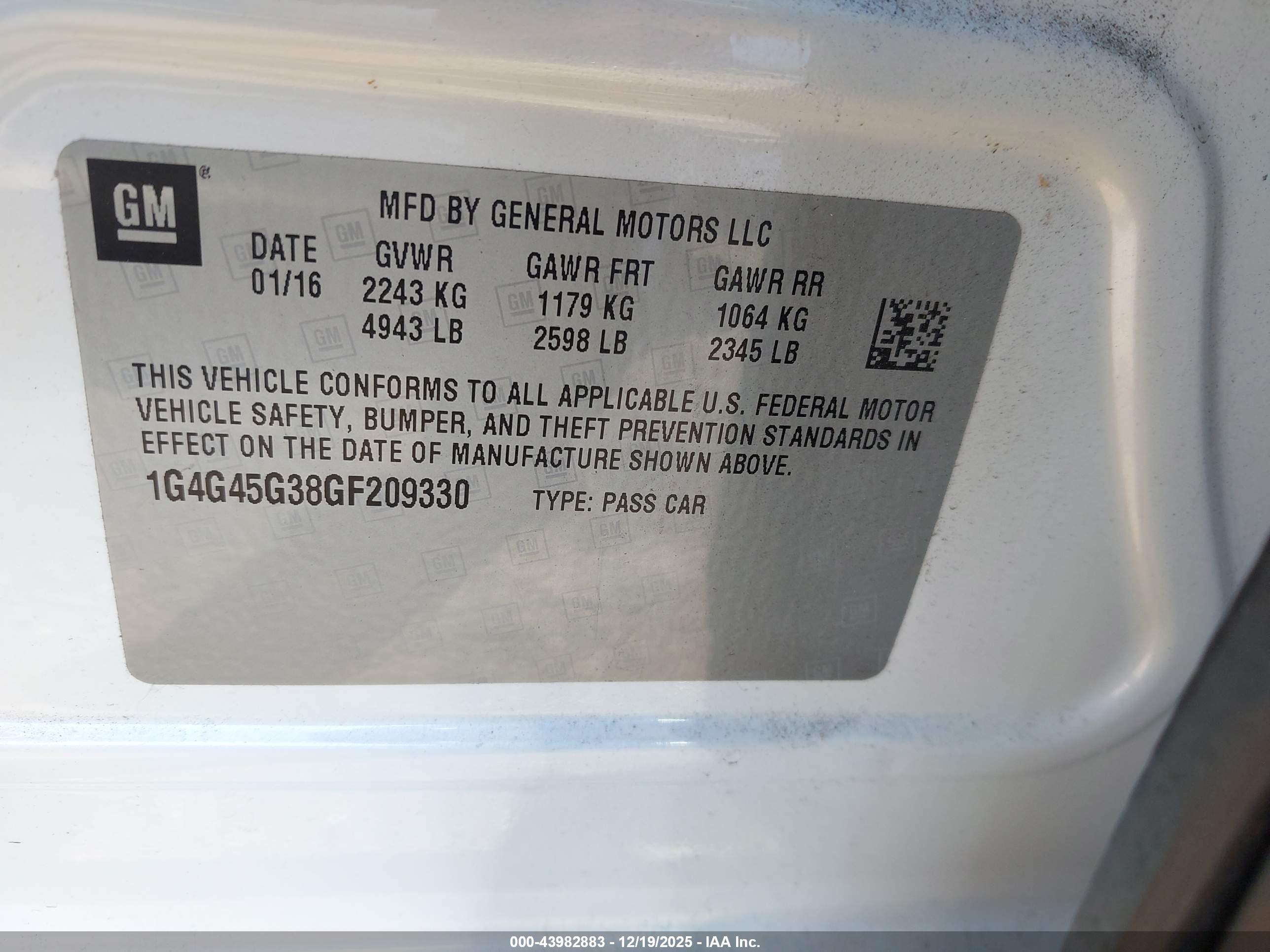 BUICK LACROSSE image 9