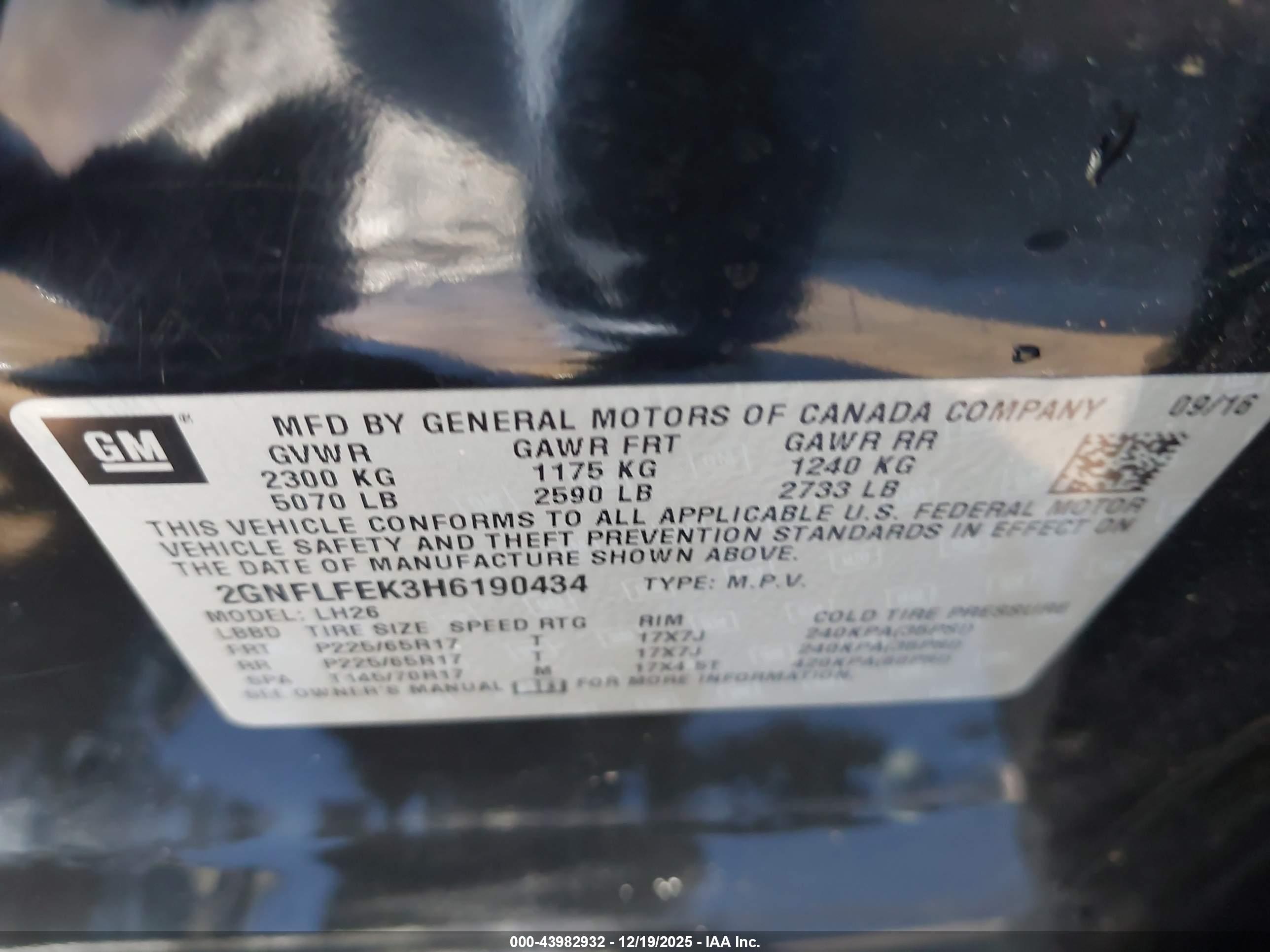 CHEVROLET EQUINOX image 9