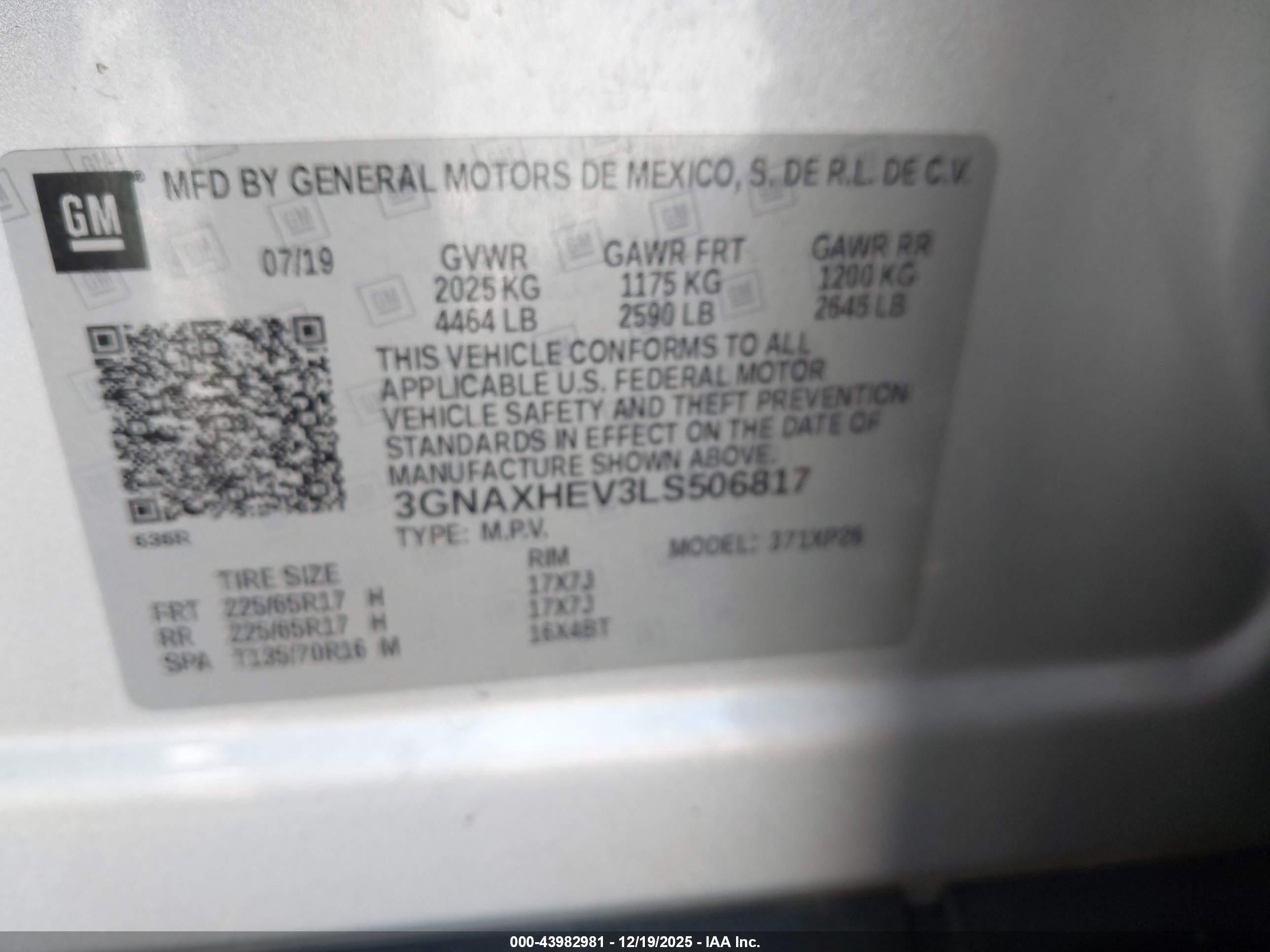 CHEVROLET EQUINOX image 9