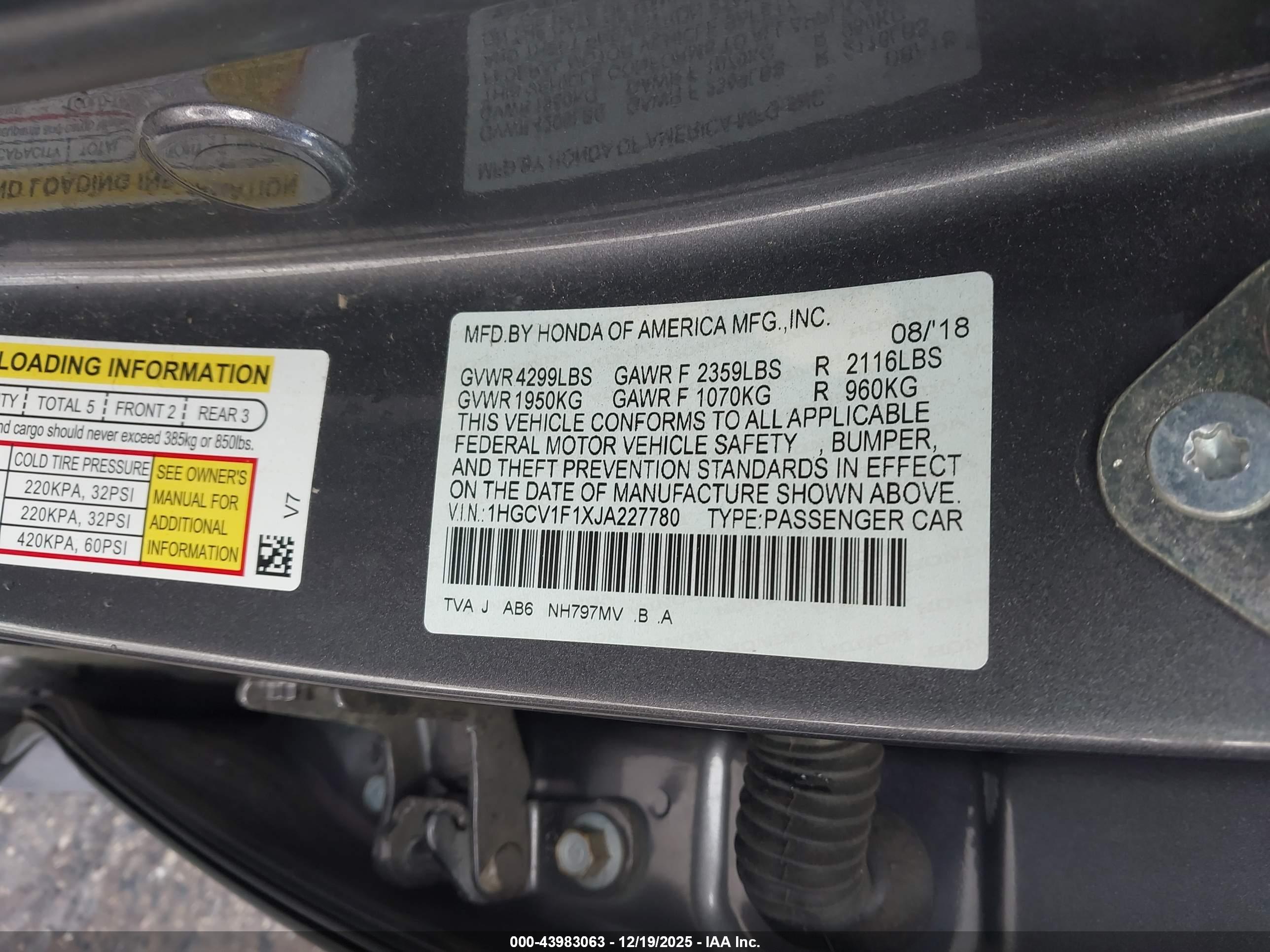 HONDA ACCORD image 9