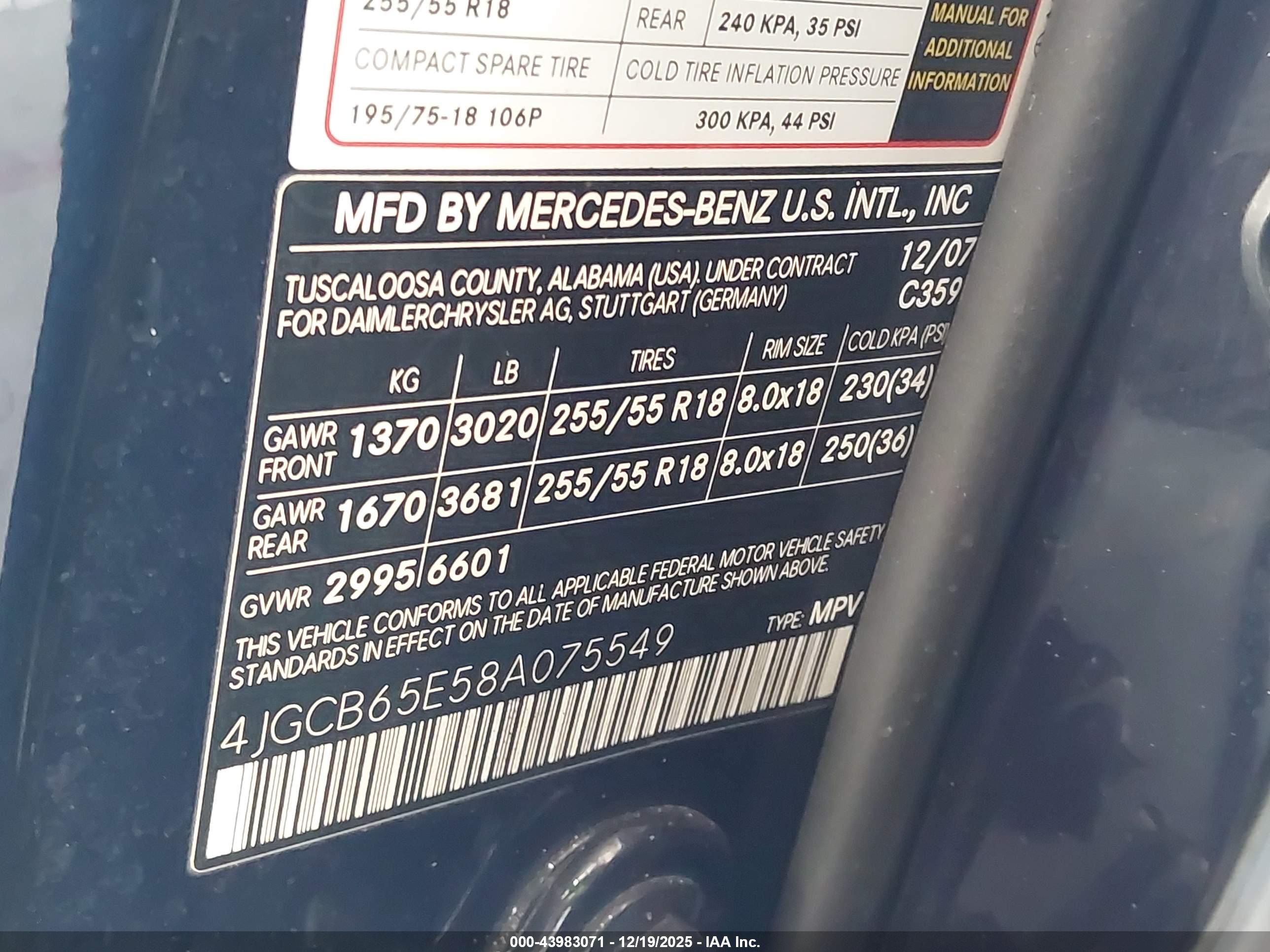 MERCEDES-BENZ R image 9