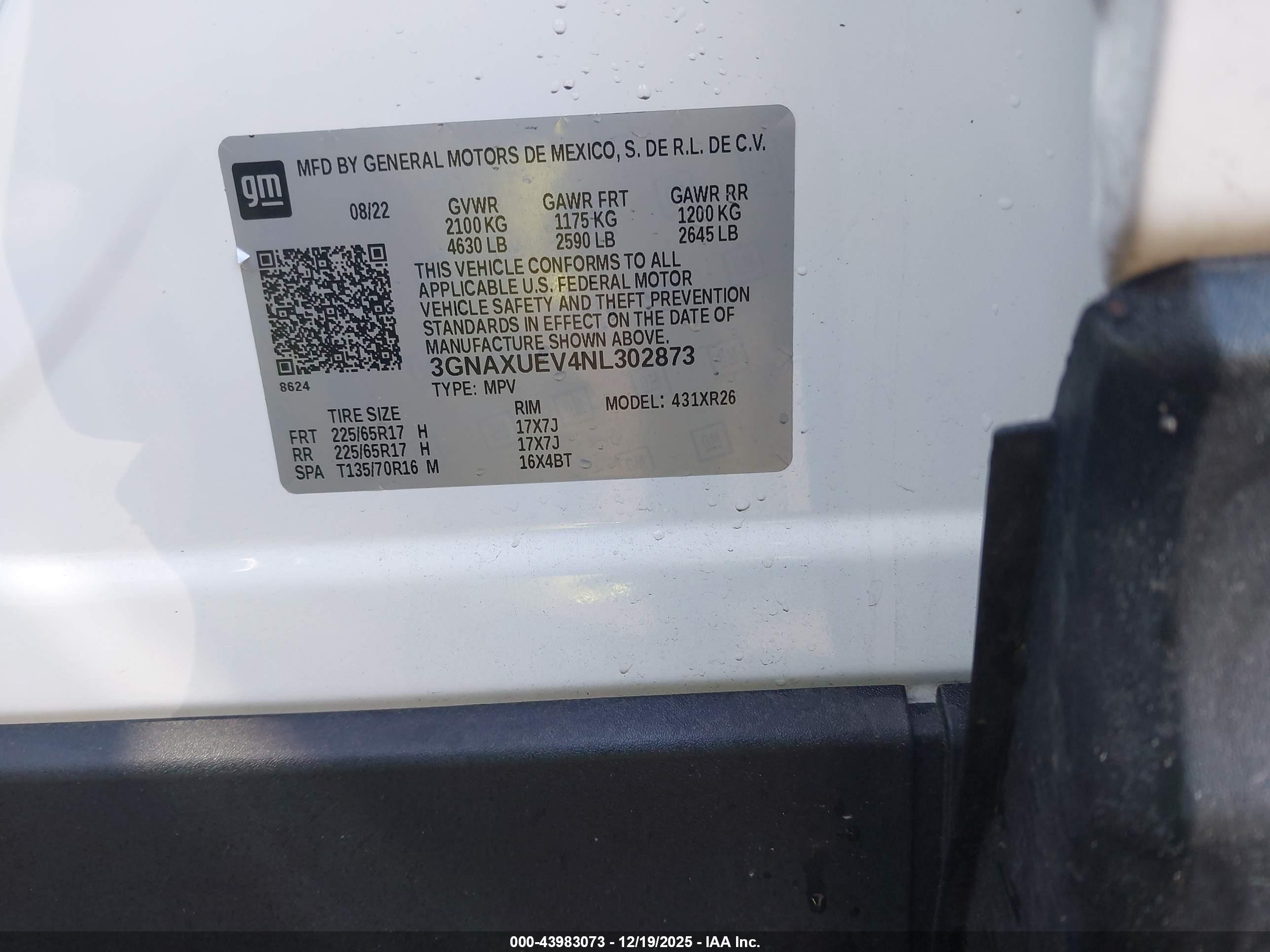 CHEVROLET EQUINOX image 9