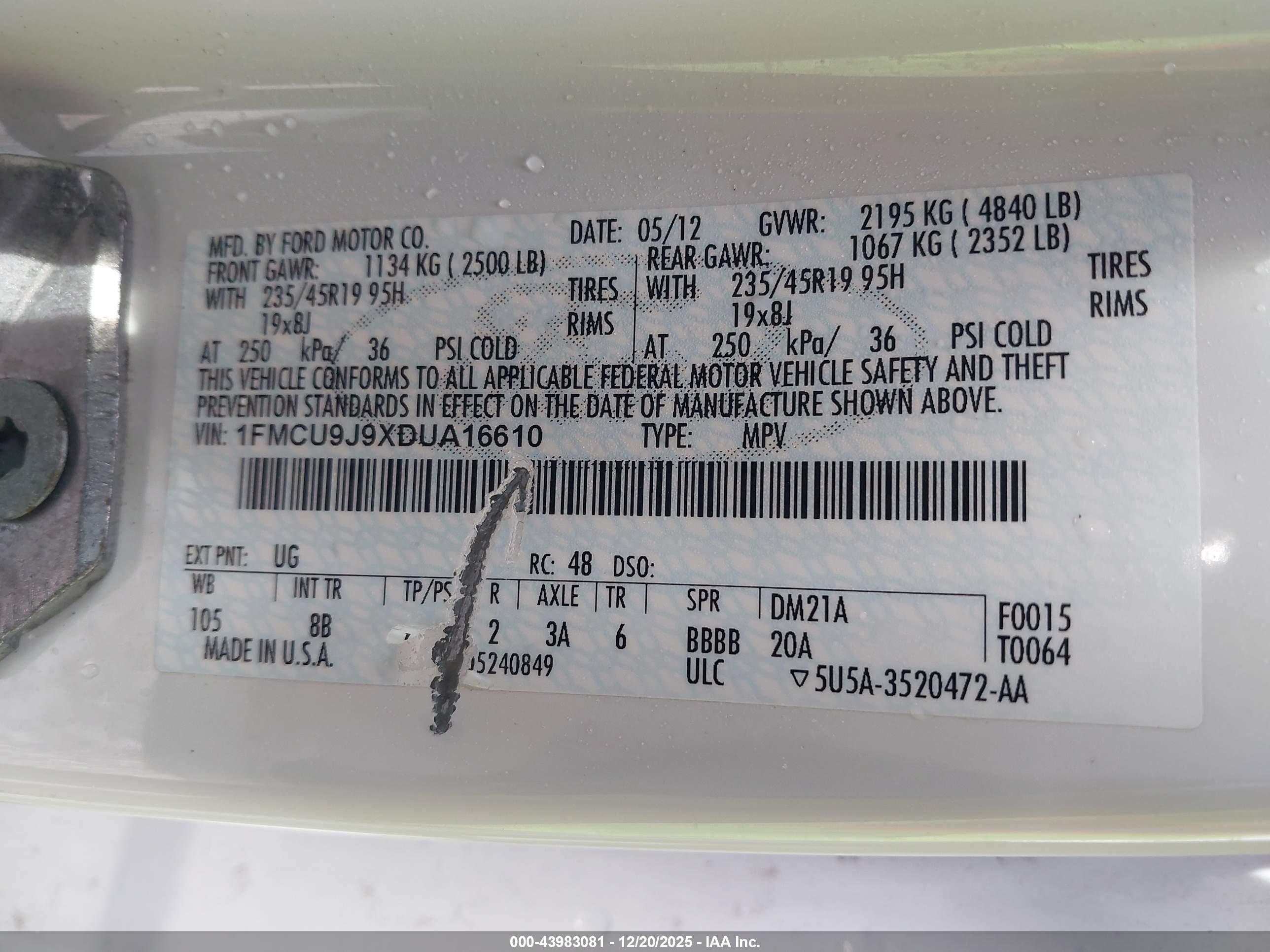FORD ESCAPE image 9
