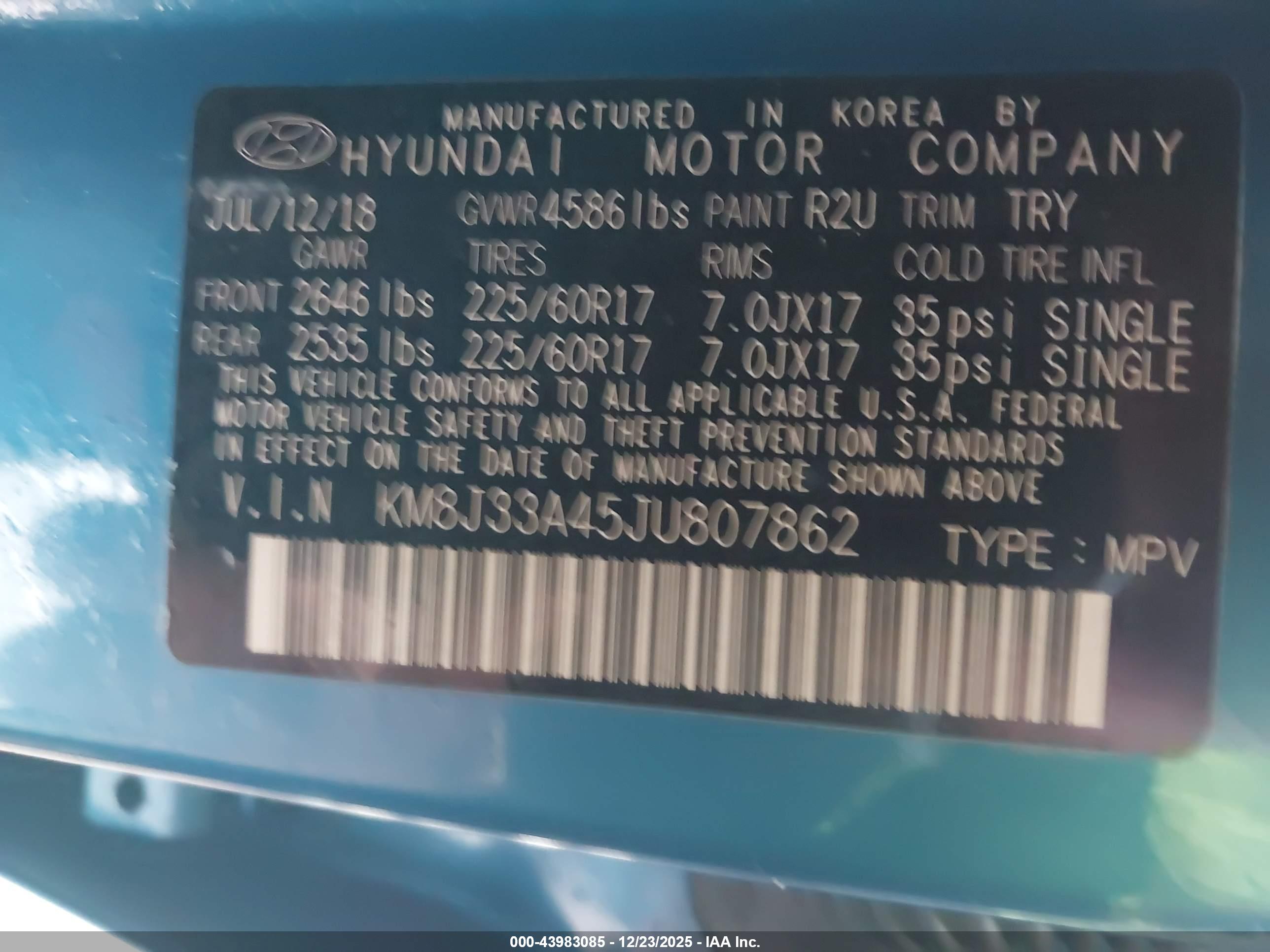 HYUNDAI TUCSON image 9