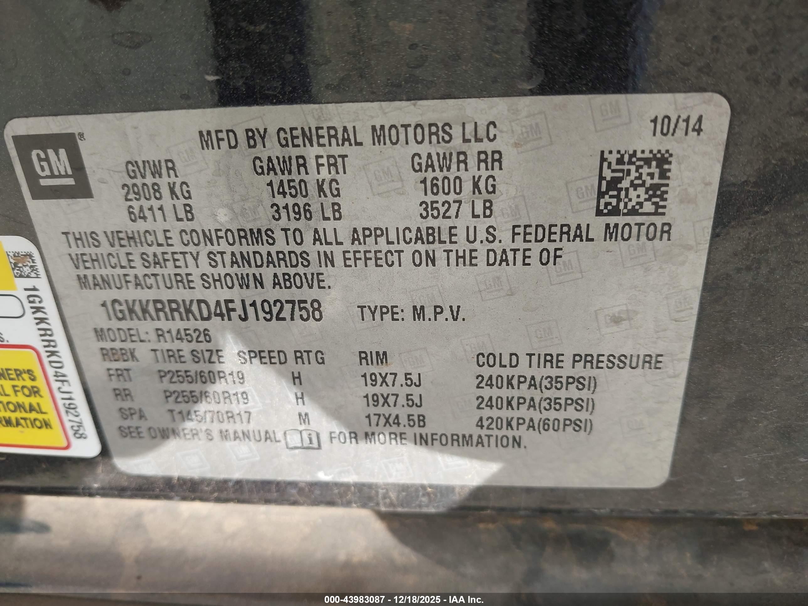 GMC ACADIA image 9