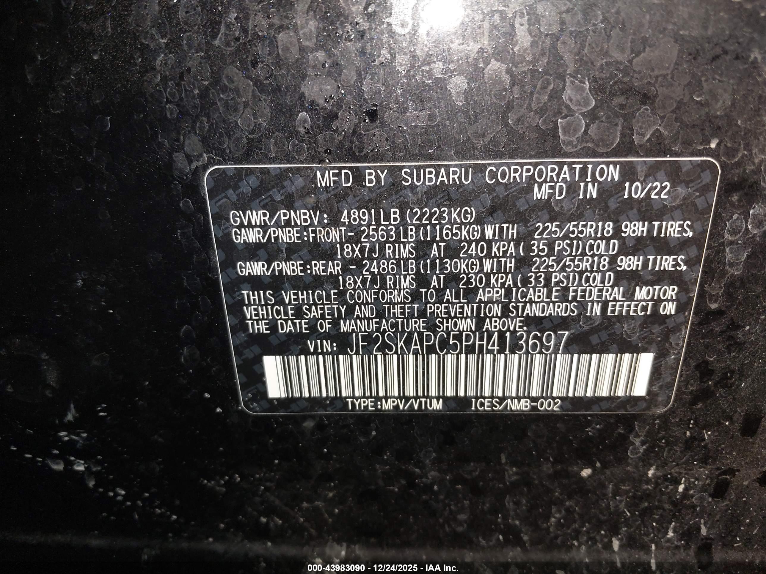 SUBARU FORESTER image 9