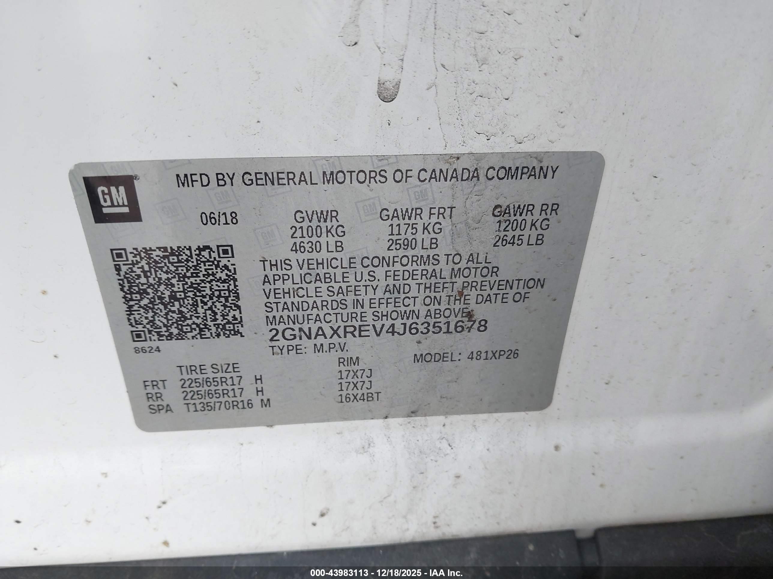 CHEVROLET EQUINOX image 9