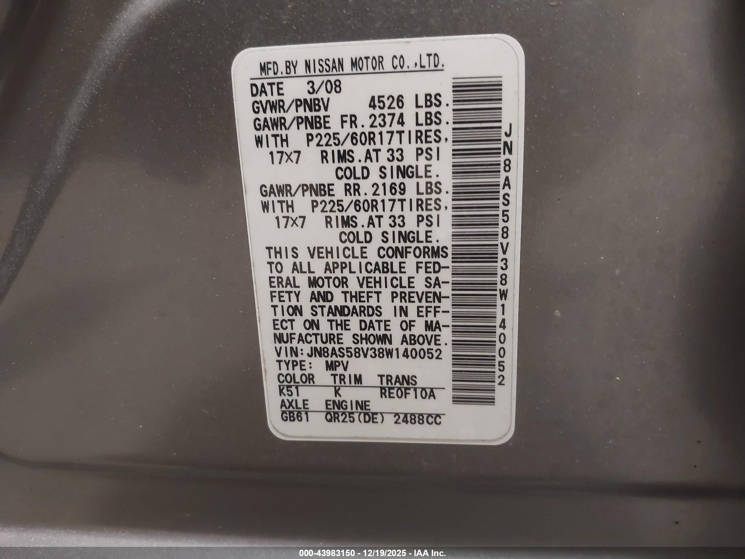 NISSAN ROGUE image 9