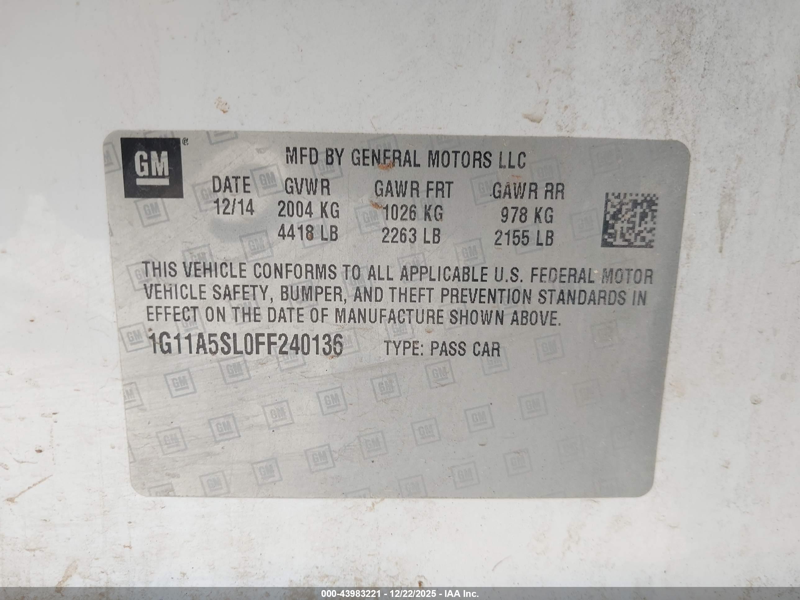 CHEVROLET MALIBU image 9