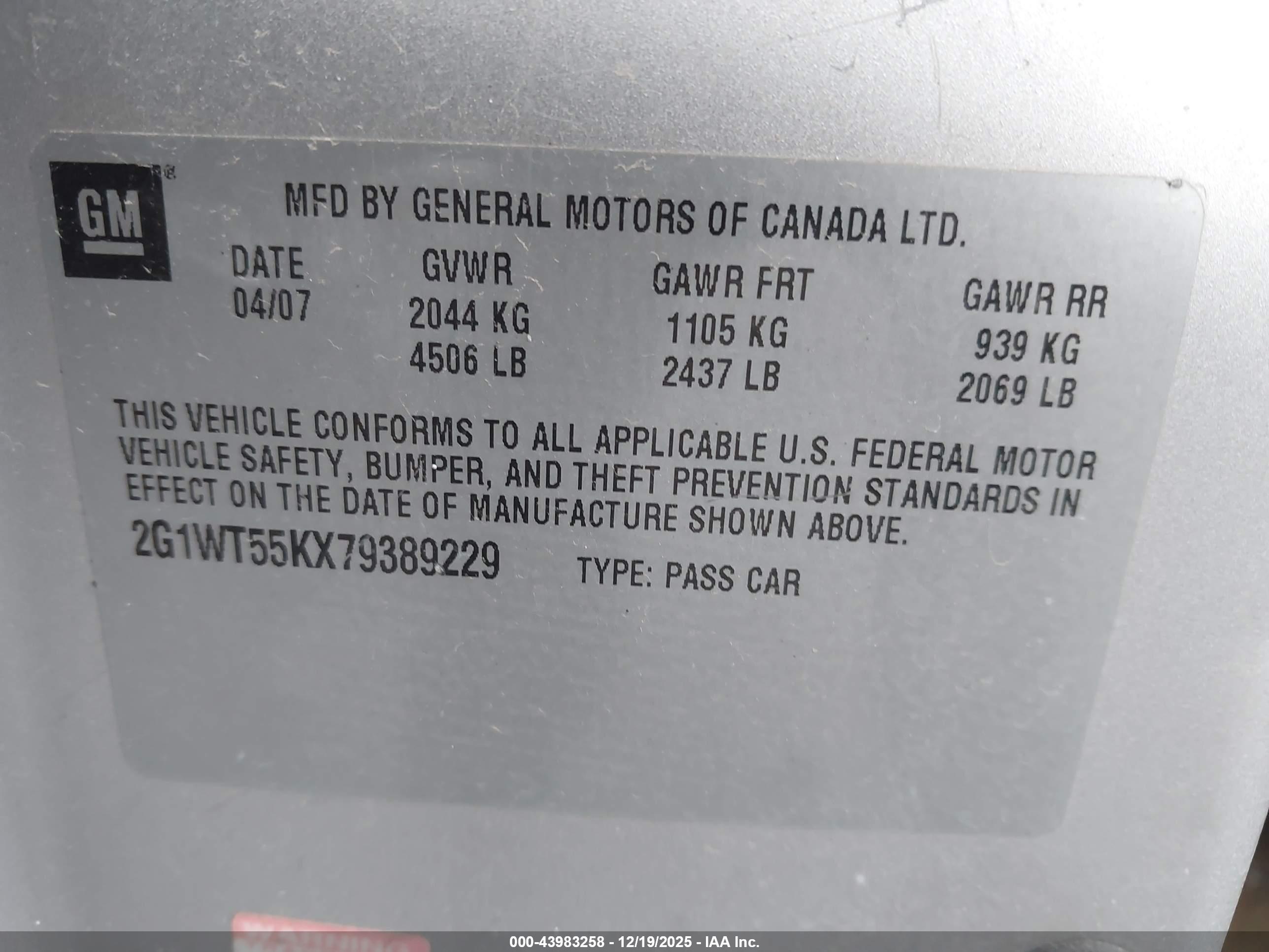 CHEVROLET IMPALA image 9
