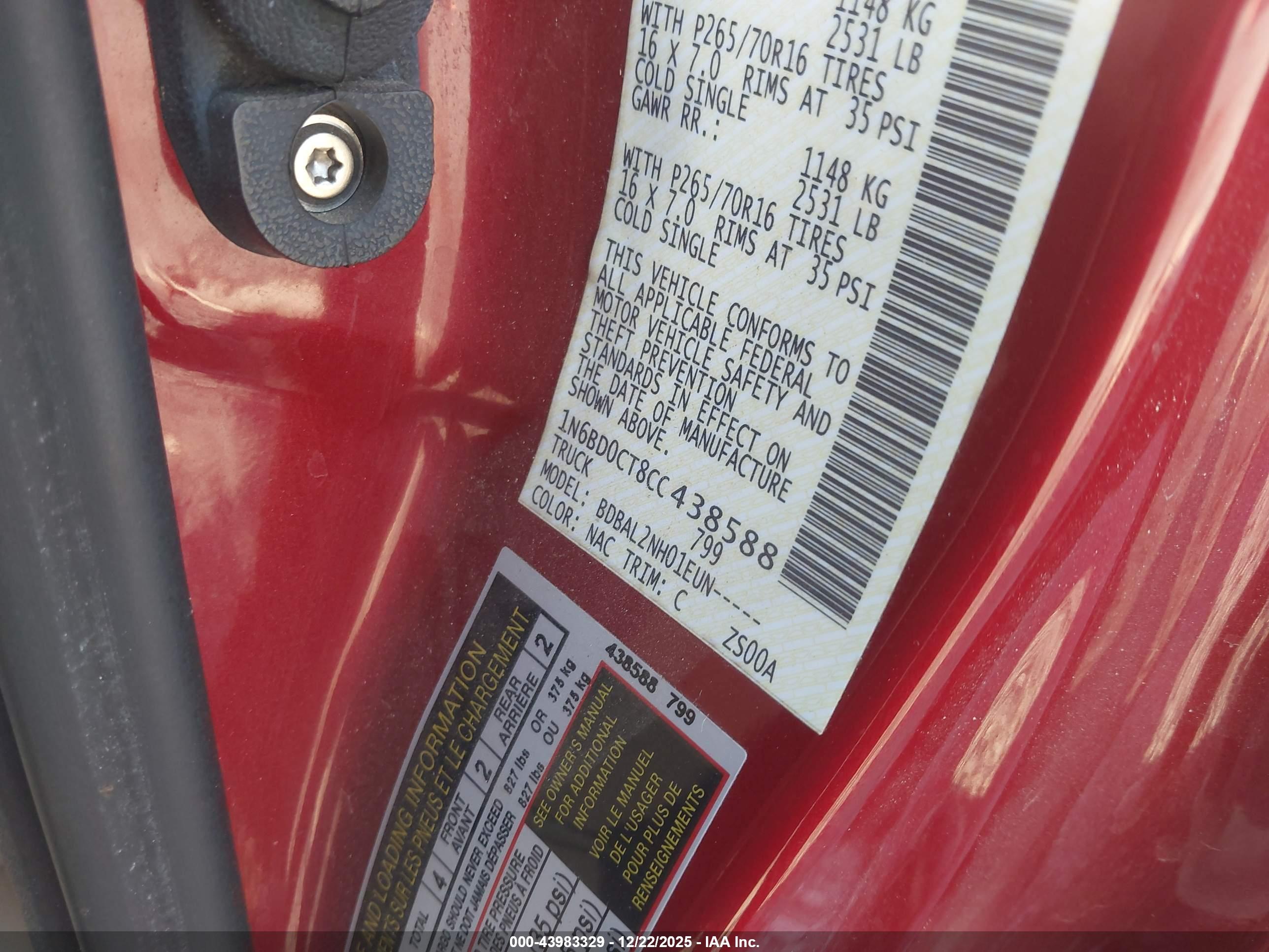 NISSAN FRONTIER image 9