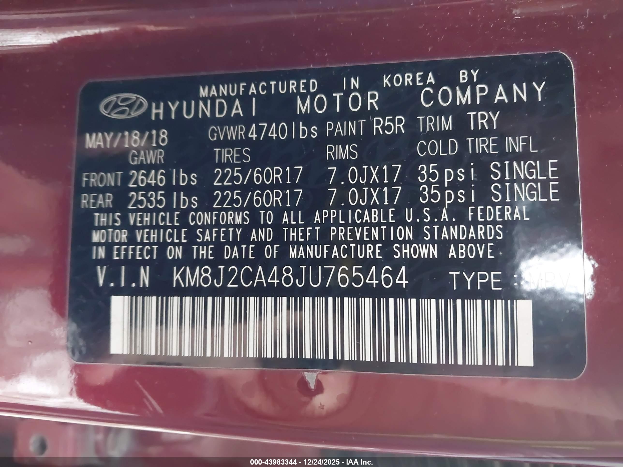 HYUNDAI TUCSON image 9