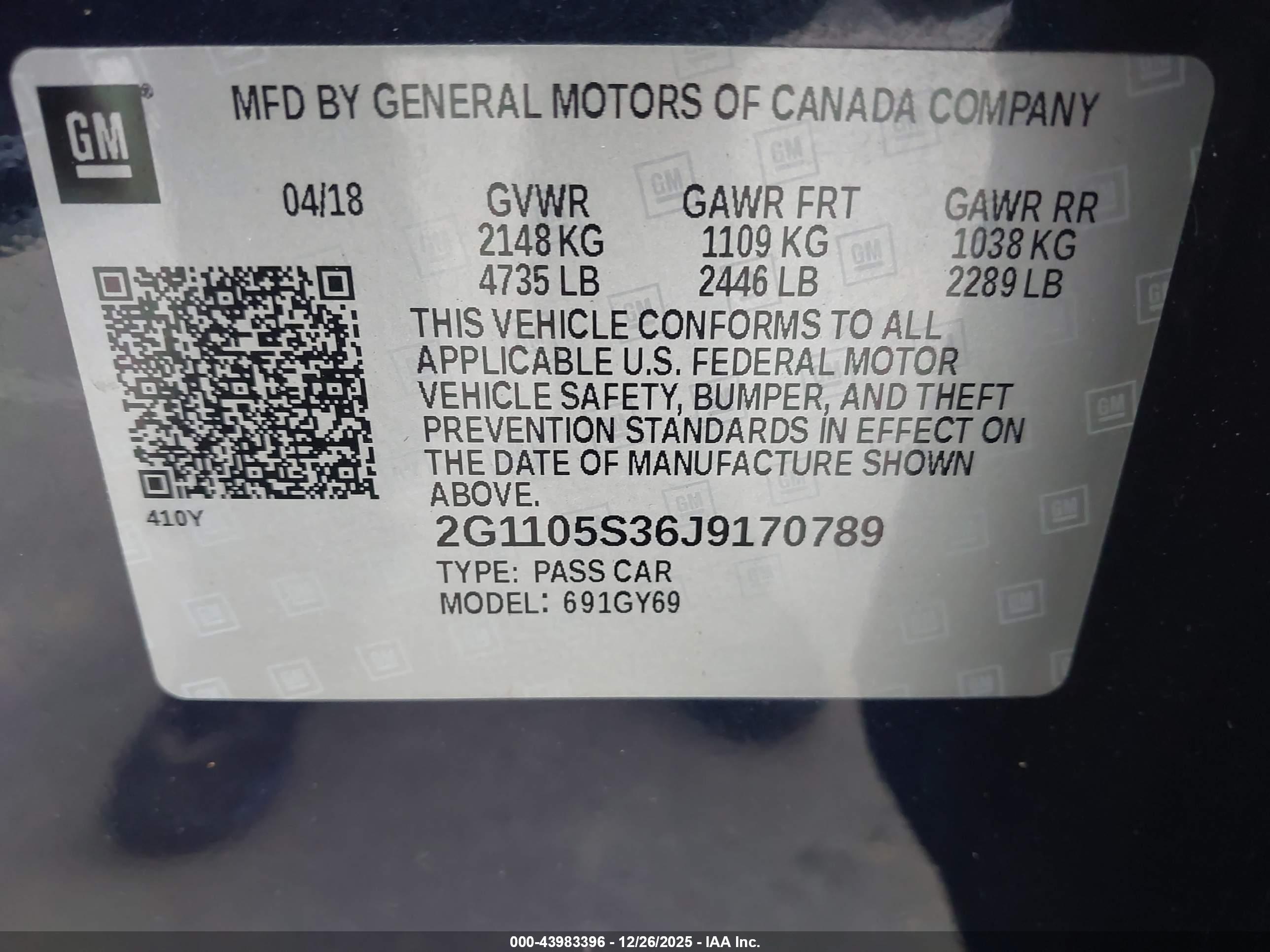 CHEVROLET IMPALA image 9