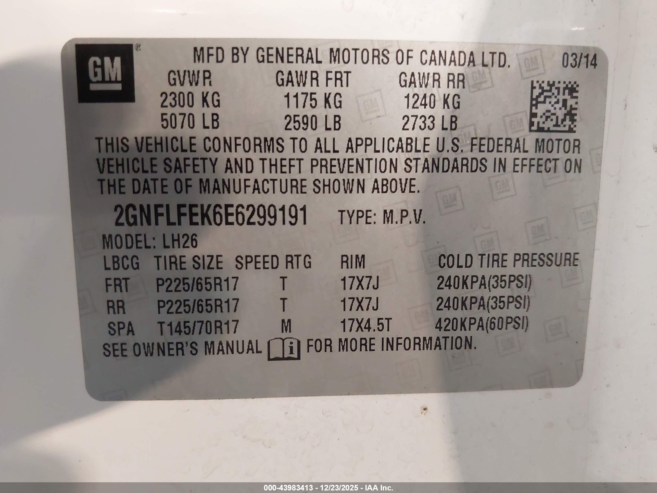 CHEVROLET EQUINOX image 9