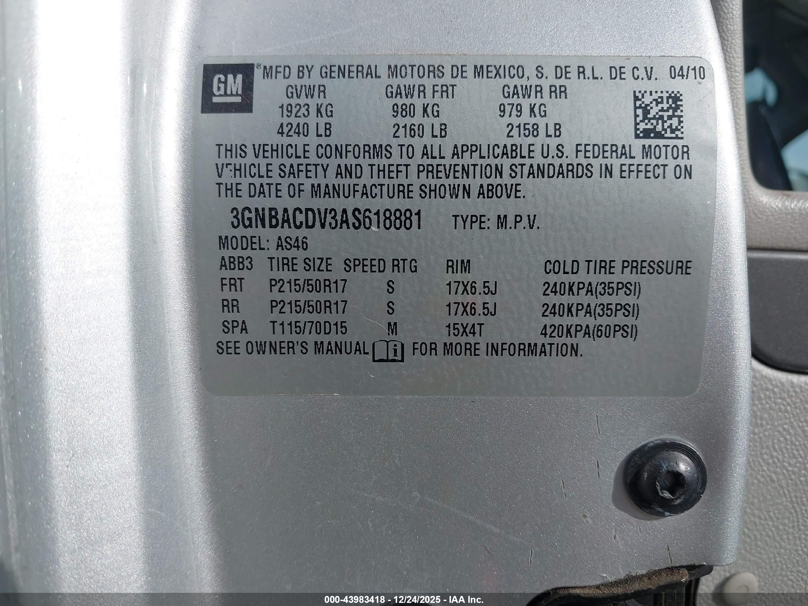 CHEVROLET HHR image 9
