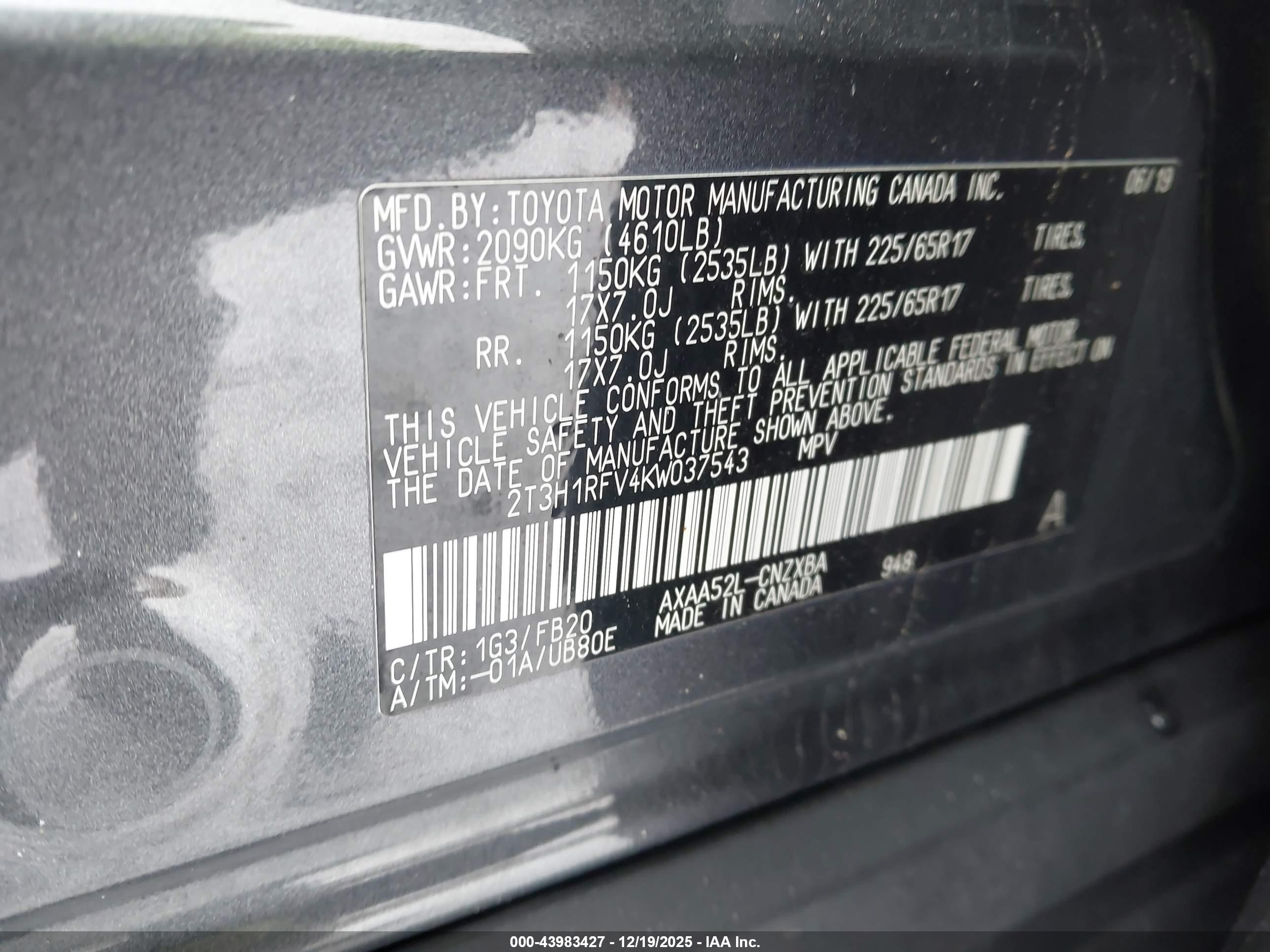 TOYOTA RAV4 image 9